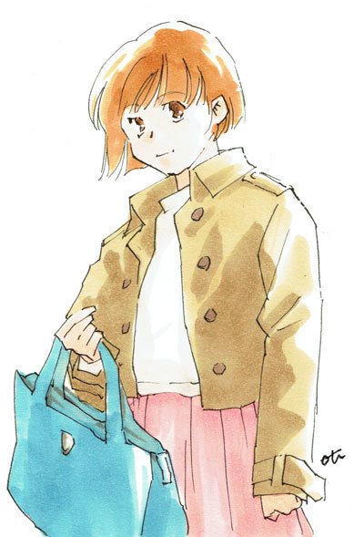 ポストカードイラスト春 Otutomoyu Note