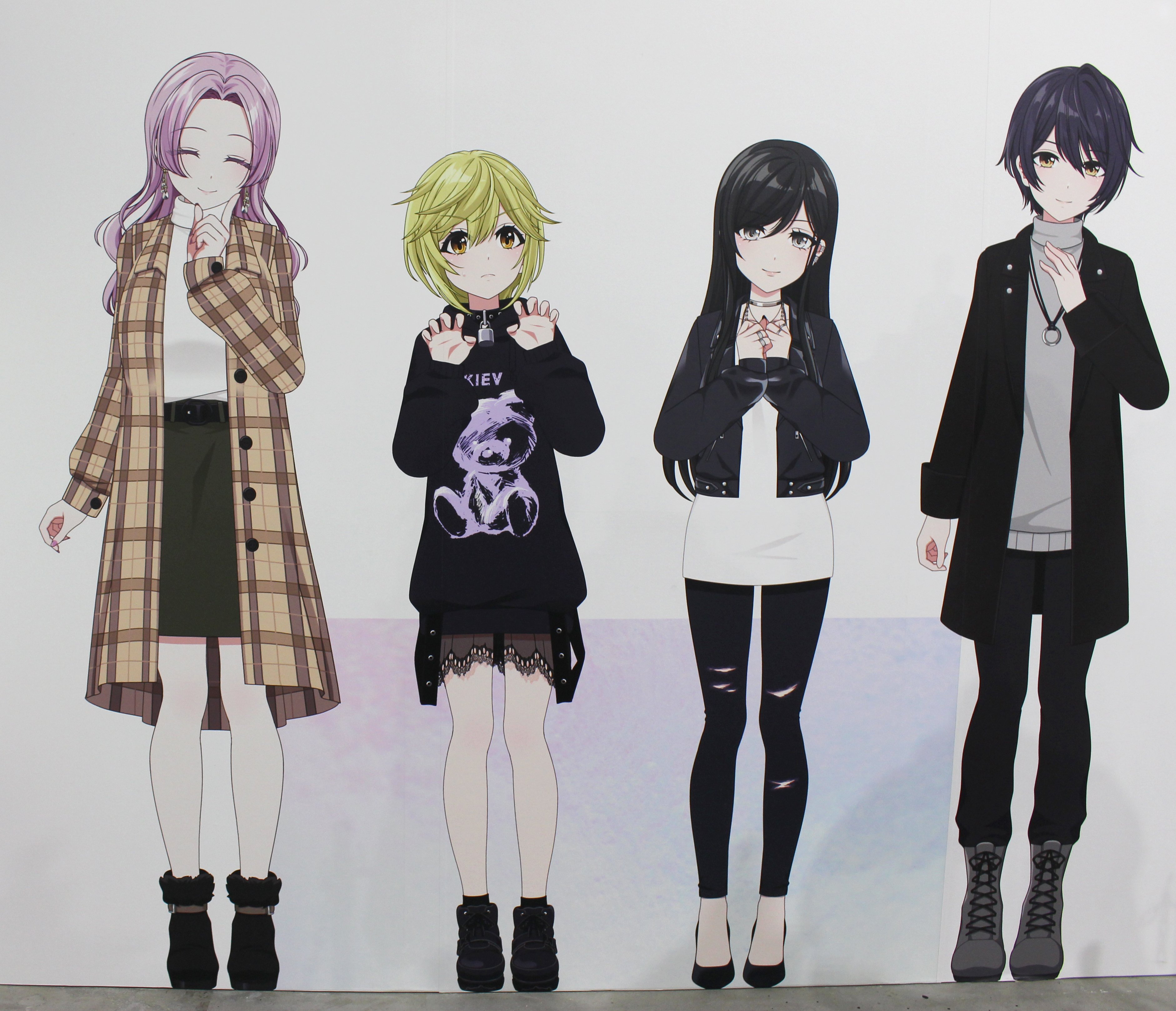 D4dj展 キャラ頭身壁 ハピアラ ピキピキ衣装 海藻さん Note