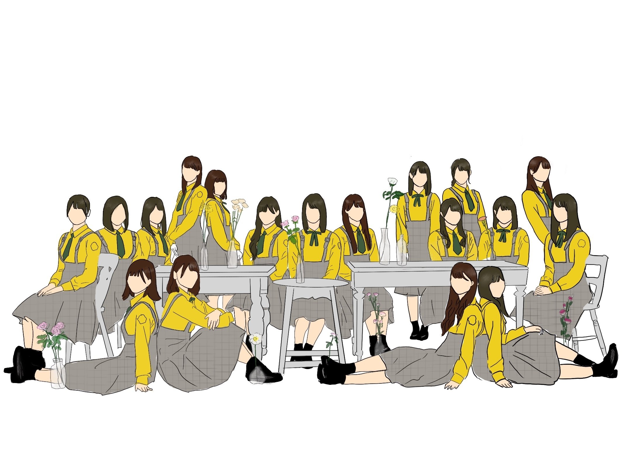 日向坂46 こんなに好きになっちゃっていいの イラスト メロメロメロン Note