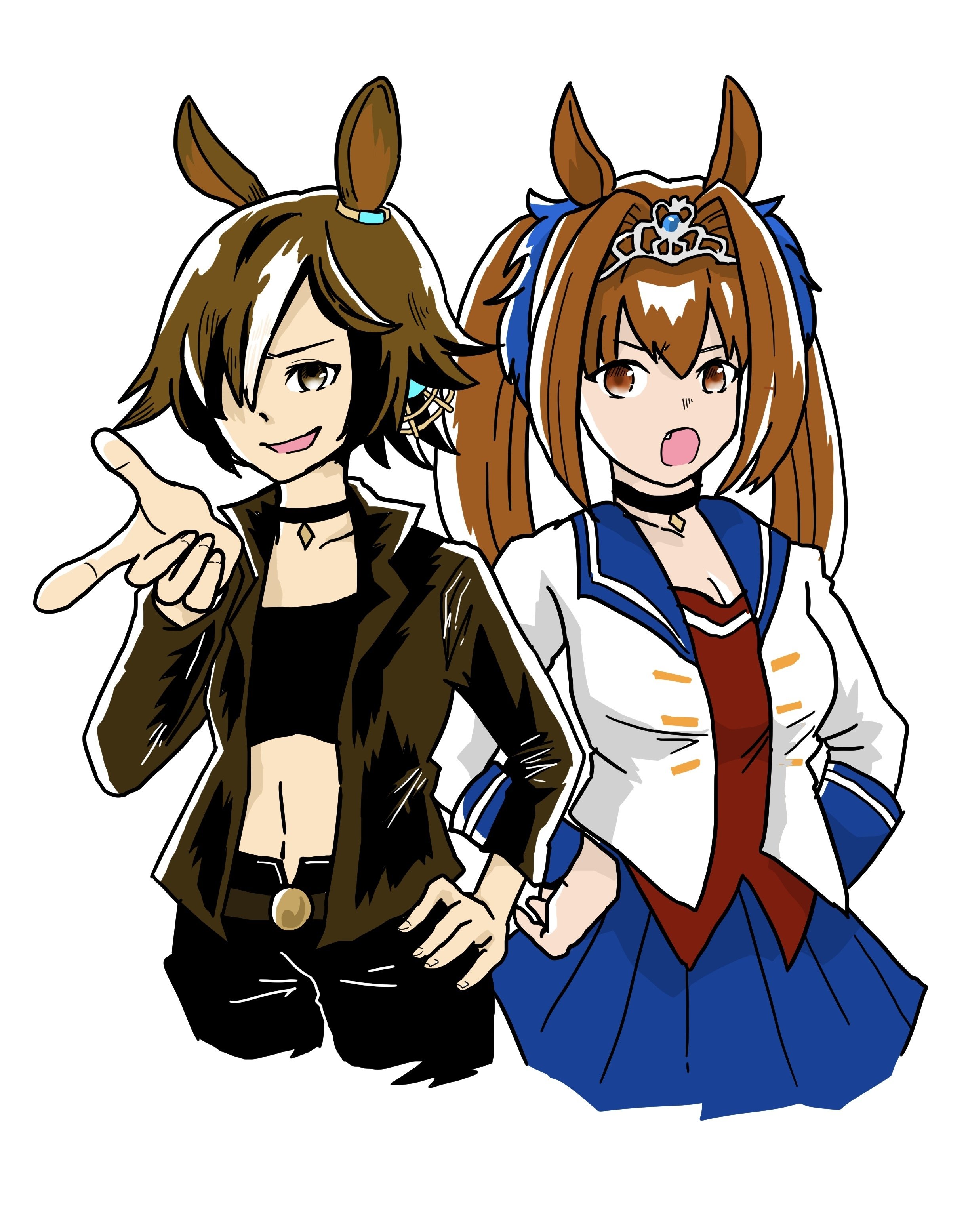 100枚イラスト ウマ娘 ウオッカとダイワスカーレット Suzuki Note 100枚イラスト ウマ娘 ウオッカとダイワスカーレット Suzuki Note
