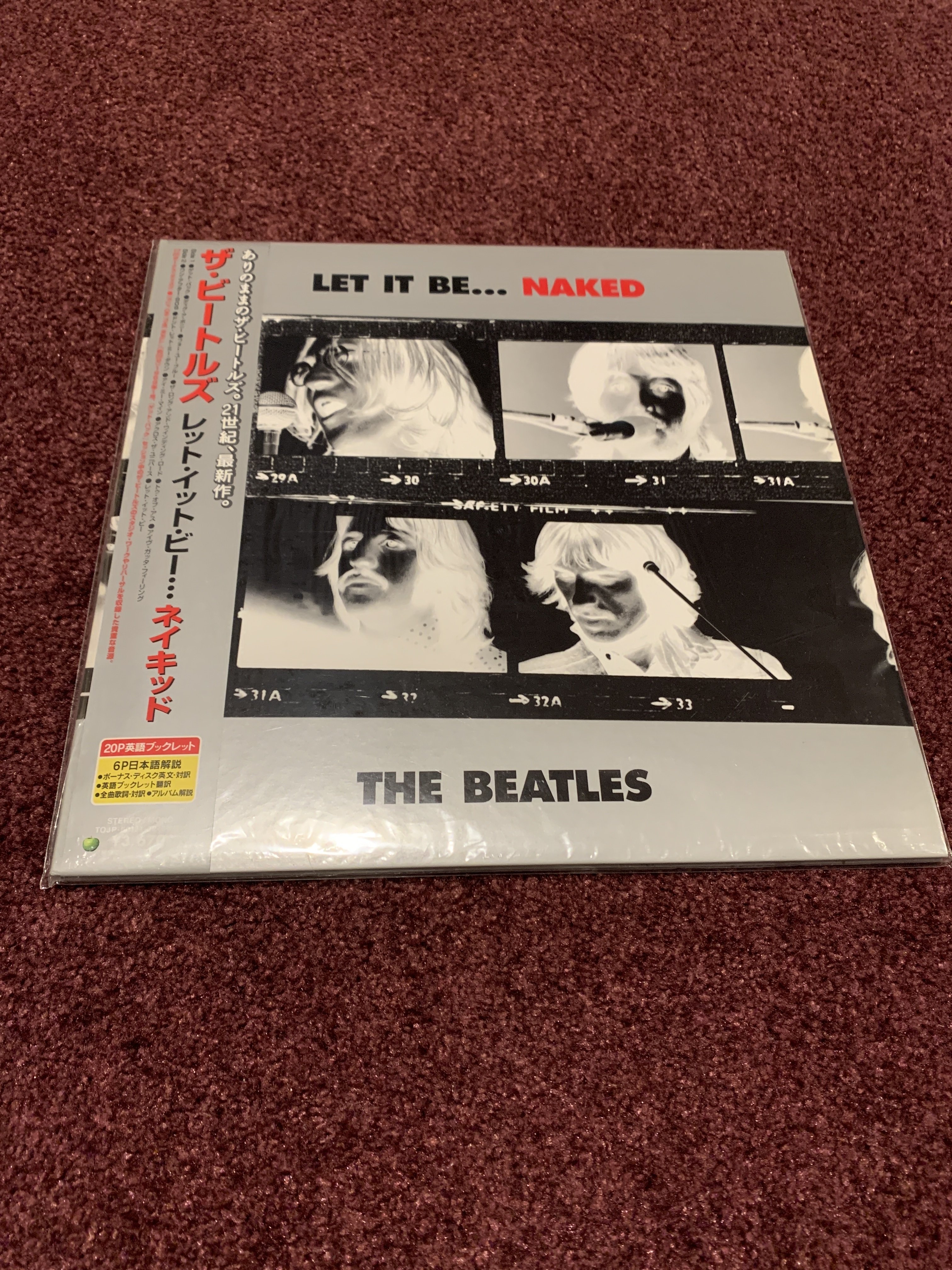 No.00070 The Beatles – Let It Be... Naked Parlophone Apple Records