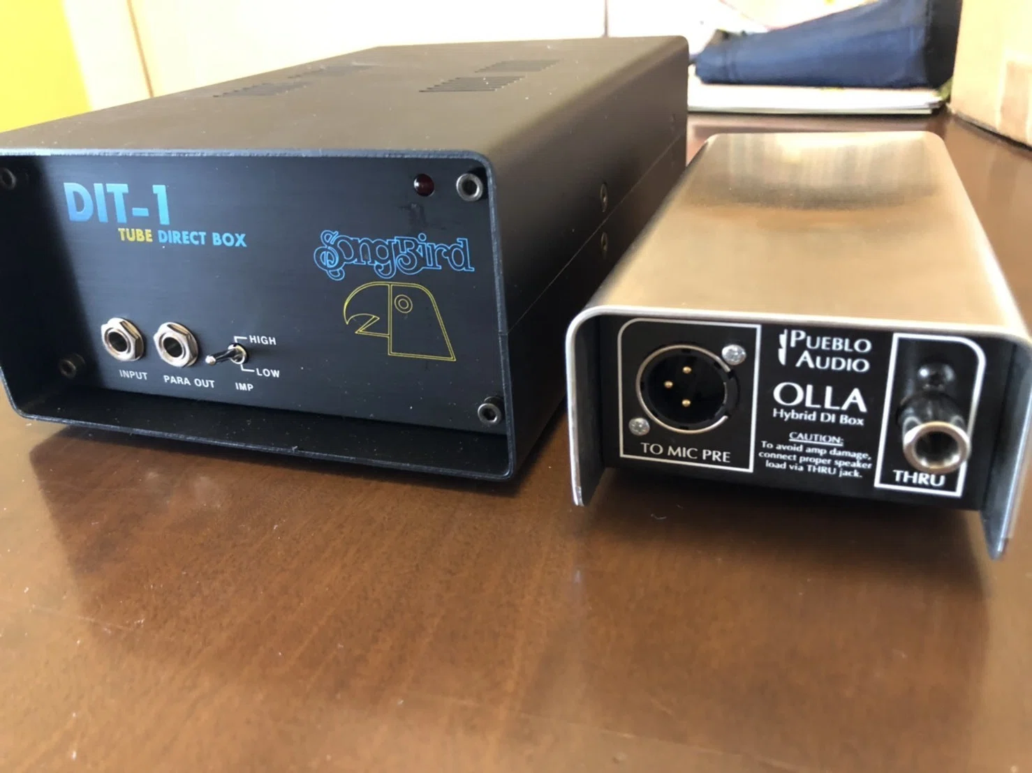 真空管D.I. SongBird DIT-1（SongBird DIT-1 中古動作品 真空管DI 