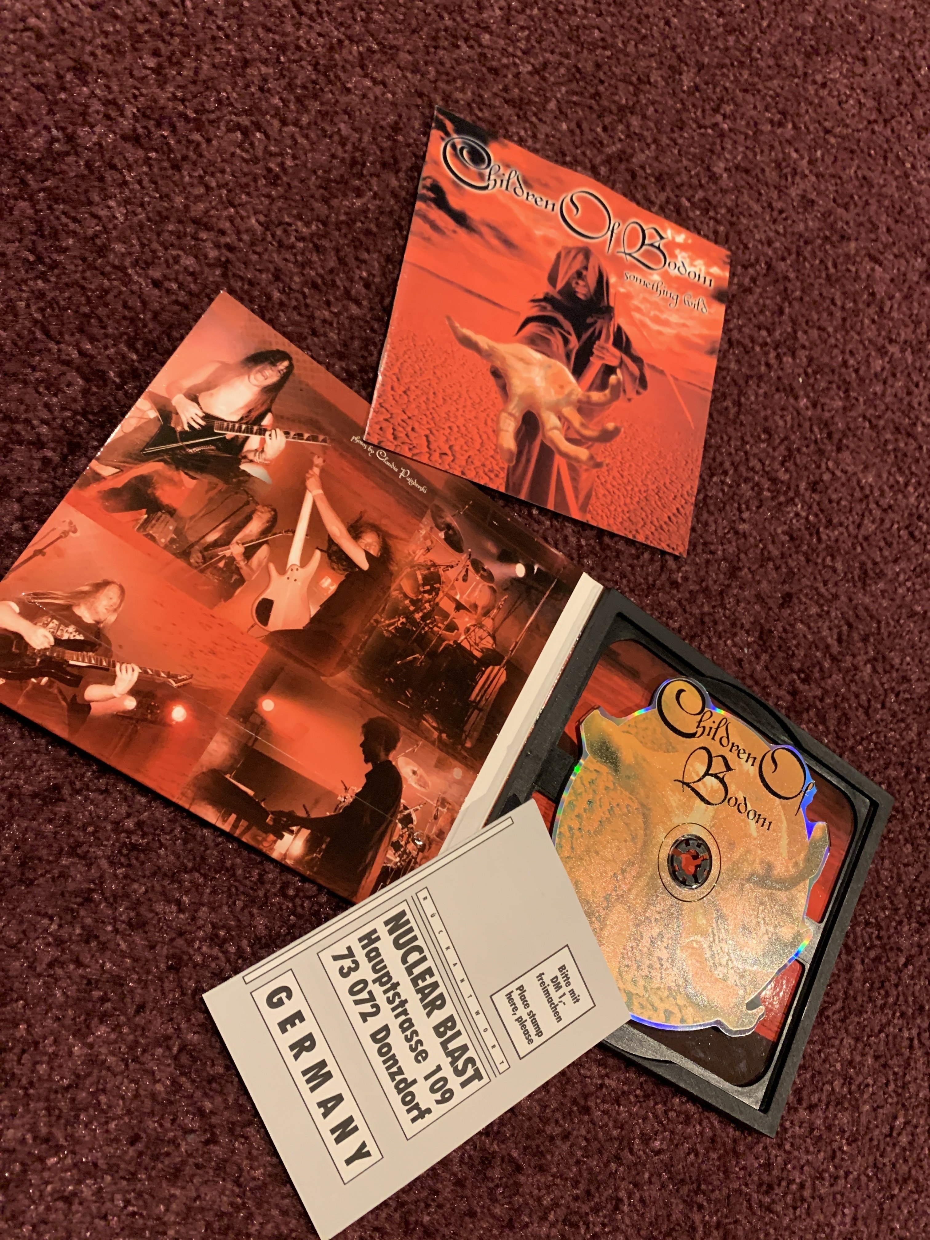 No.00071 Children Of Bodom – Something Wild Nuclear Blast NB Shape