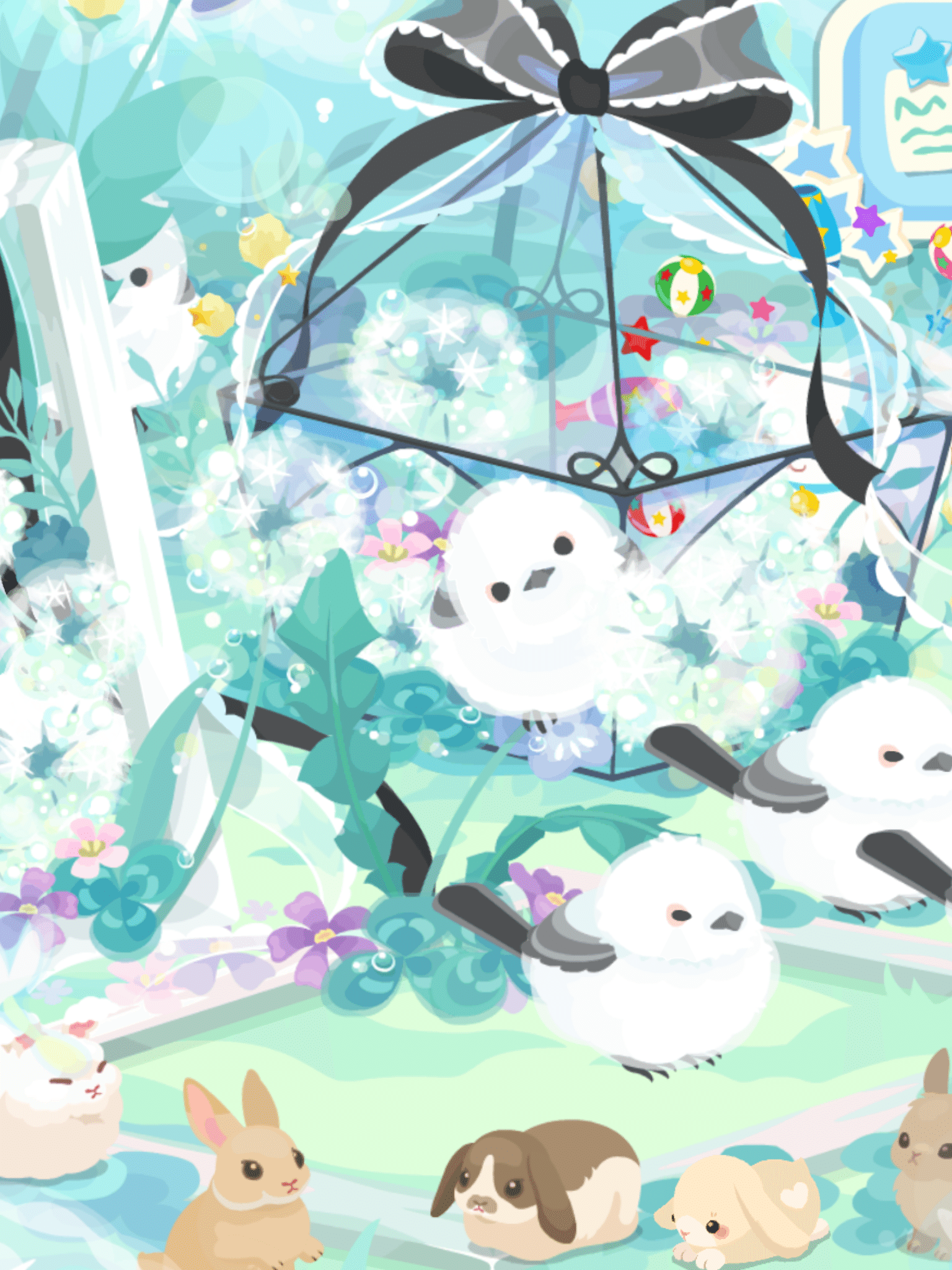 ポケコロの世界でつかの間の夢を 297 かわいいシマエナガたち ふじたごうらこ Note