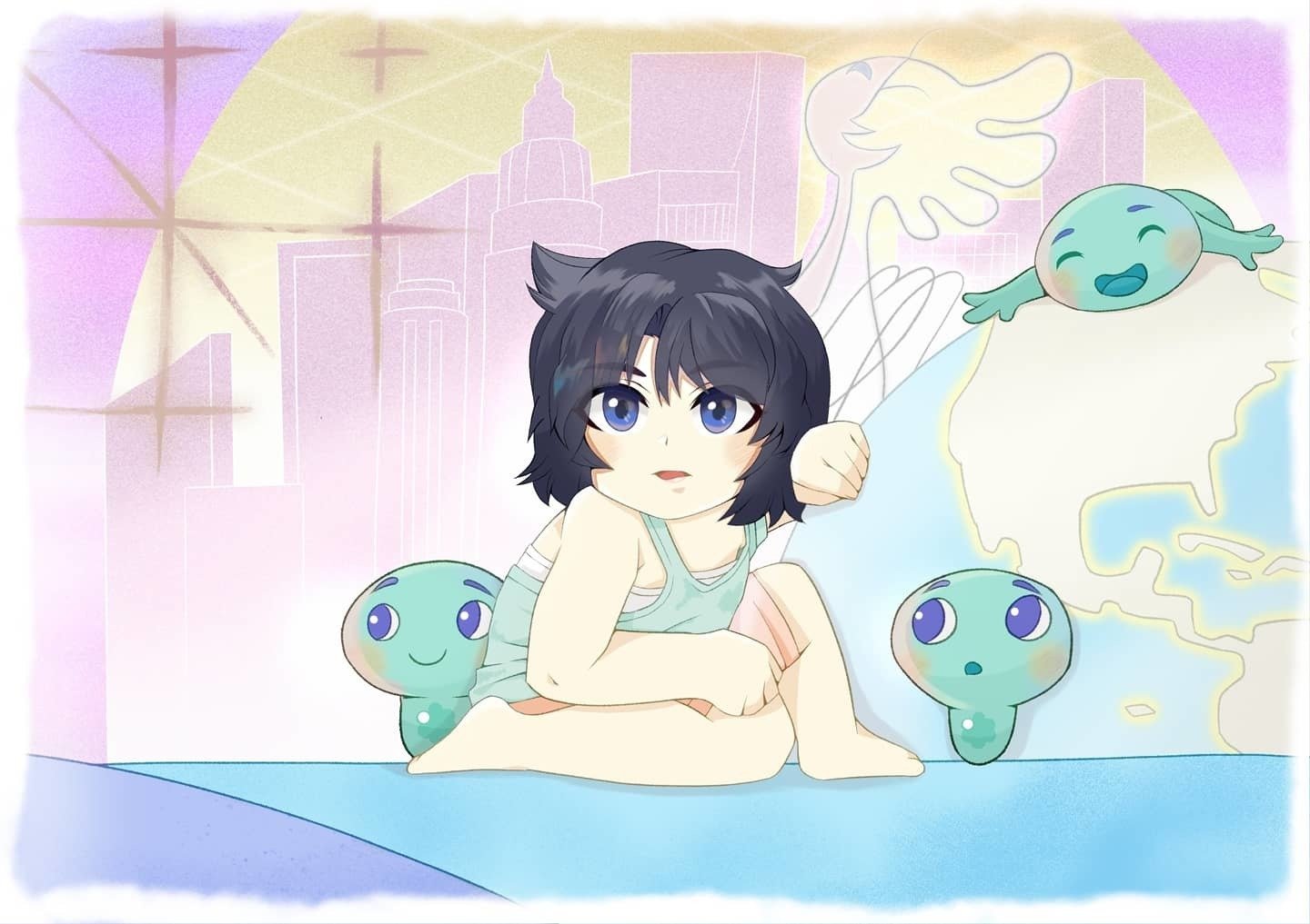 人生のきらめき ソウルフル ワールド Pixarsoul より22番 未来の人間の姿イラスト 捏造 夏木純 Note 人生のきらめき ソウルフル ワールド Pixarsoul より22番 未来の人間の姿イラスト 捏造 夏木純 Note