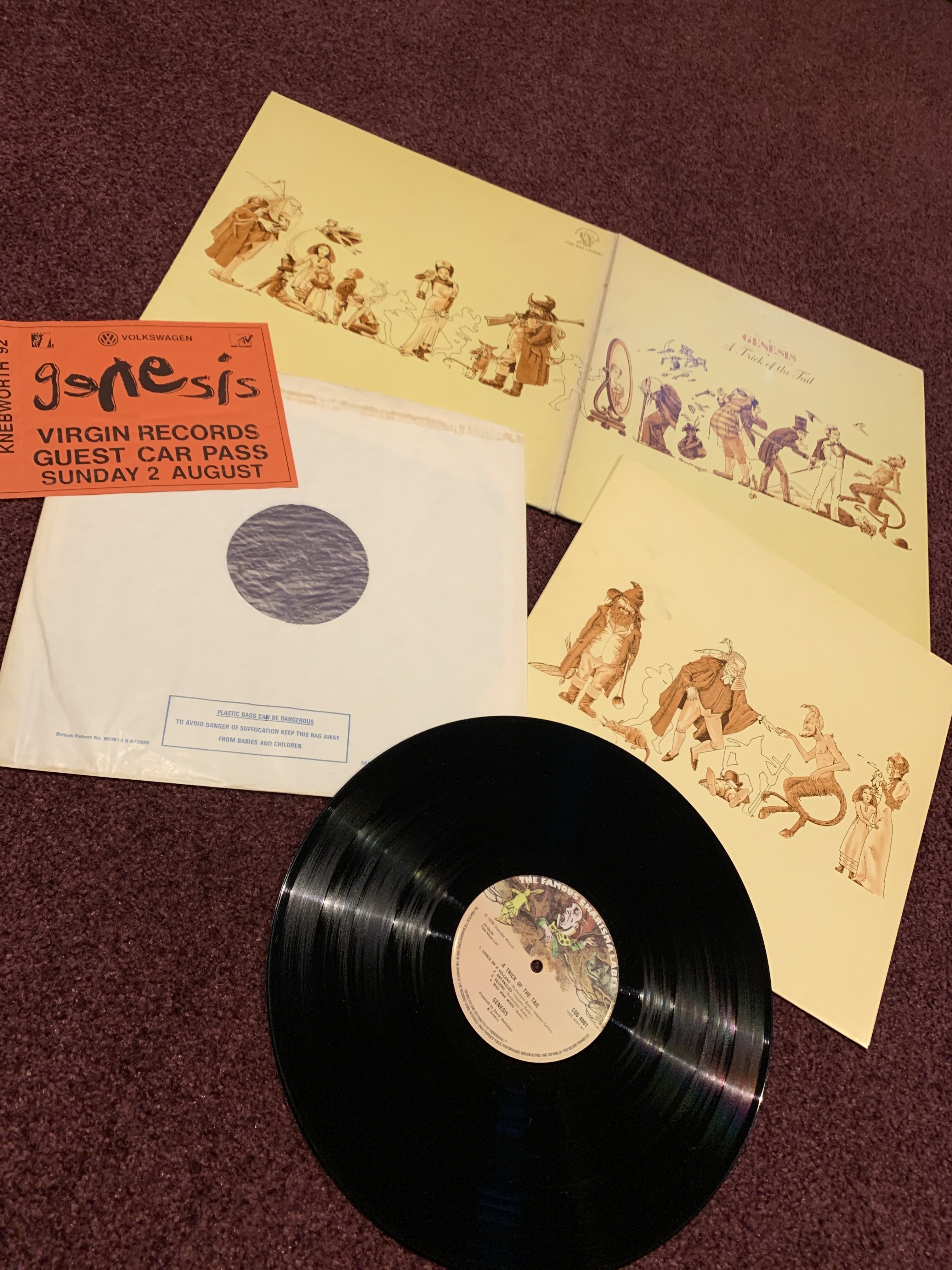 GENESIS A Trick of the Tail ダブルディスクセット GENESIS A Trick