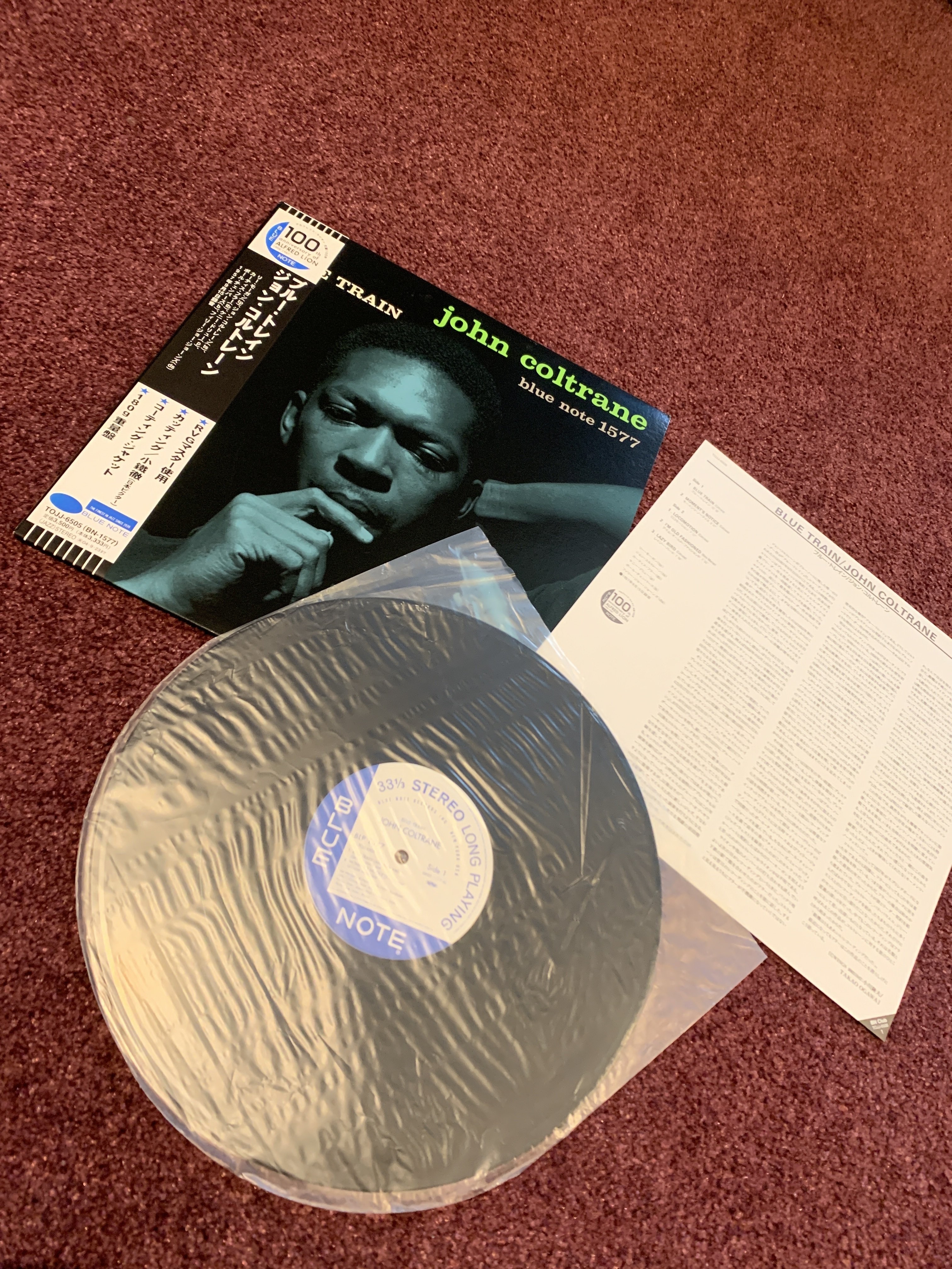 No.00085 John Coltrane – Blue Train Blue Note TOJJ-650 BN-1577