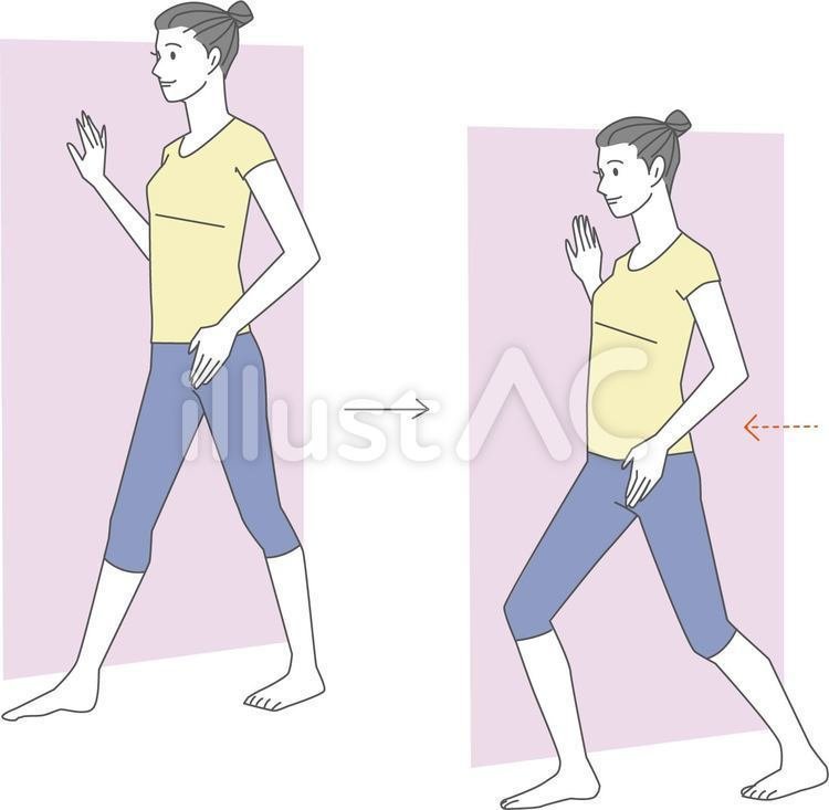 New Style イラストフリー素材 ストレッチ 股関節伸ばし 無料 イラスト無料提供中 一部有料 Note
