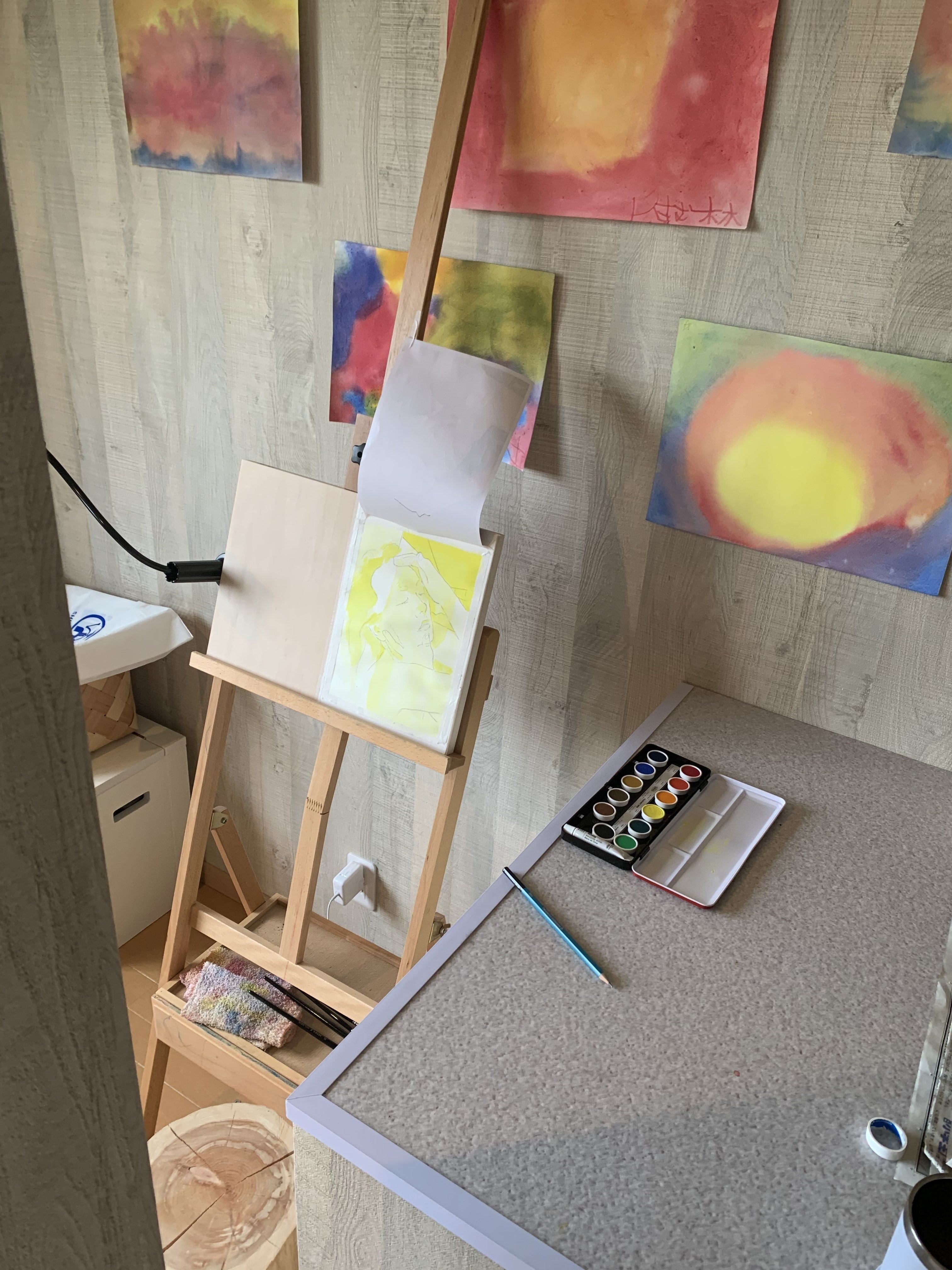 日曜日朝 スケッチとデッサン Asuca Note