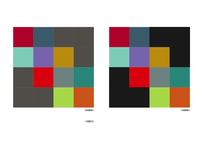 22 色彩構成の授業やってます 3 色と言葉のリンク 大阪編 Tomomi Kohara Colorfulvision Note