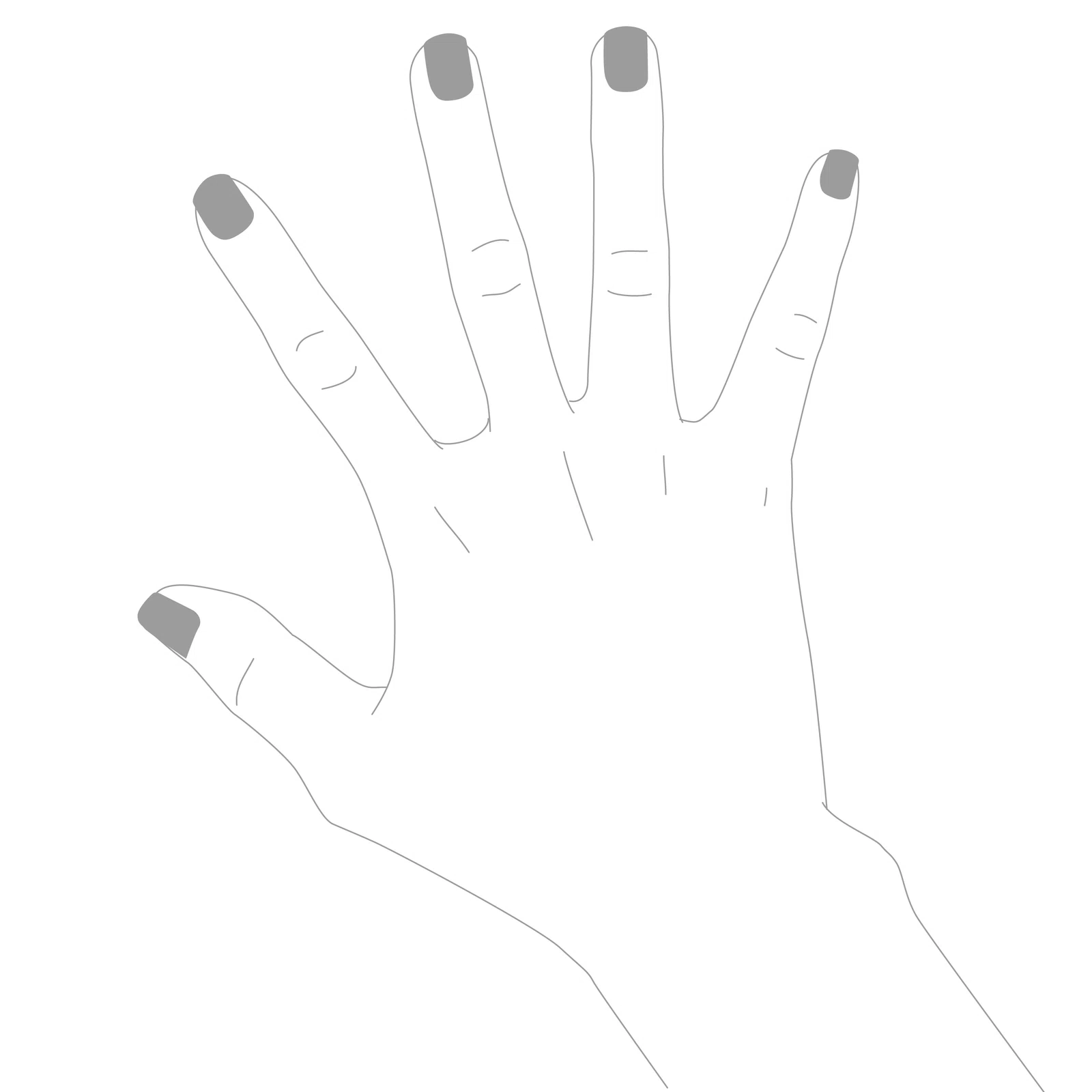フリー素材 骨格診断3タイプ 手のイラスト イメコンのデザイン わかな Note