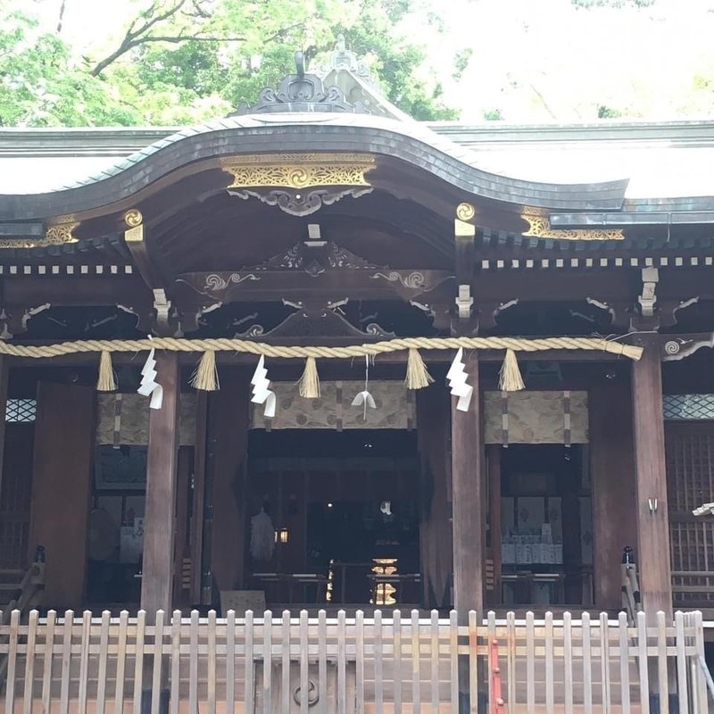目黒八幡神社。とても癒される八幡さまです。
