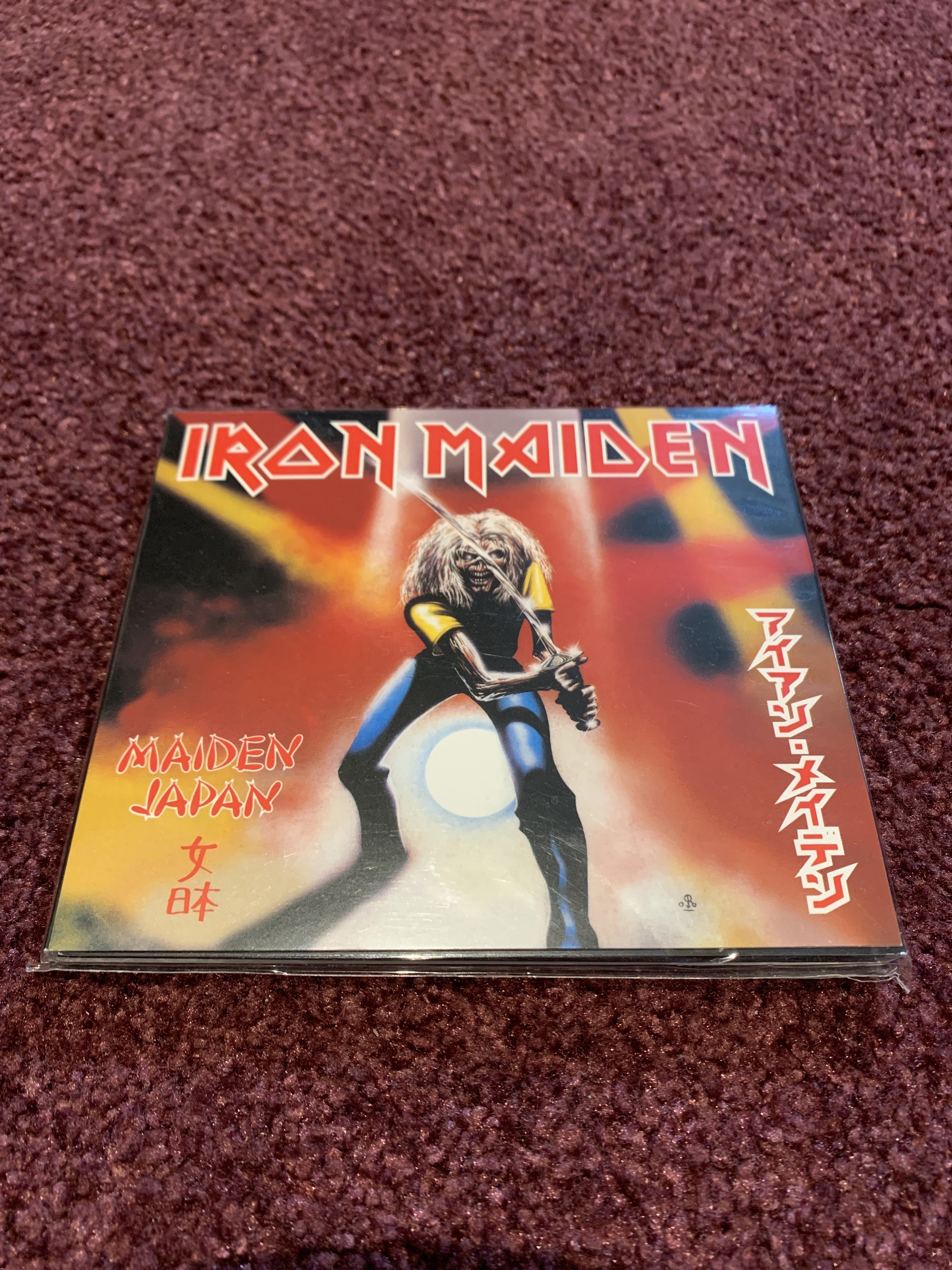 No.00104 Iron Maiden – Maiden Japan Not On Label (Iron