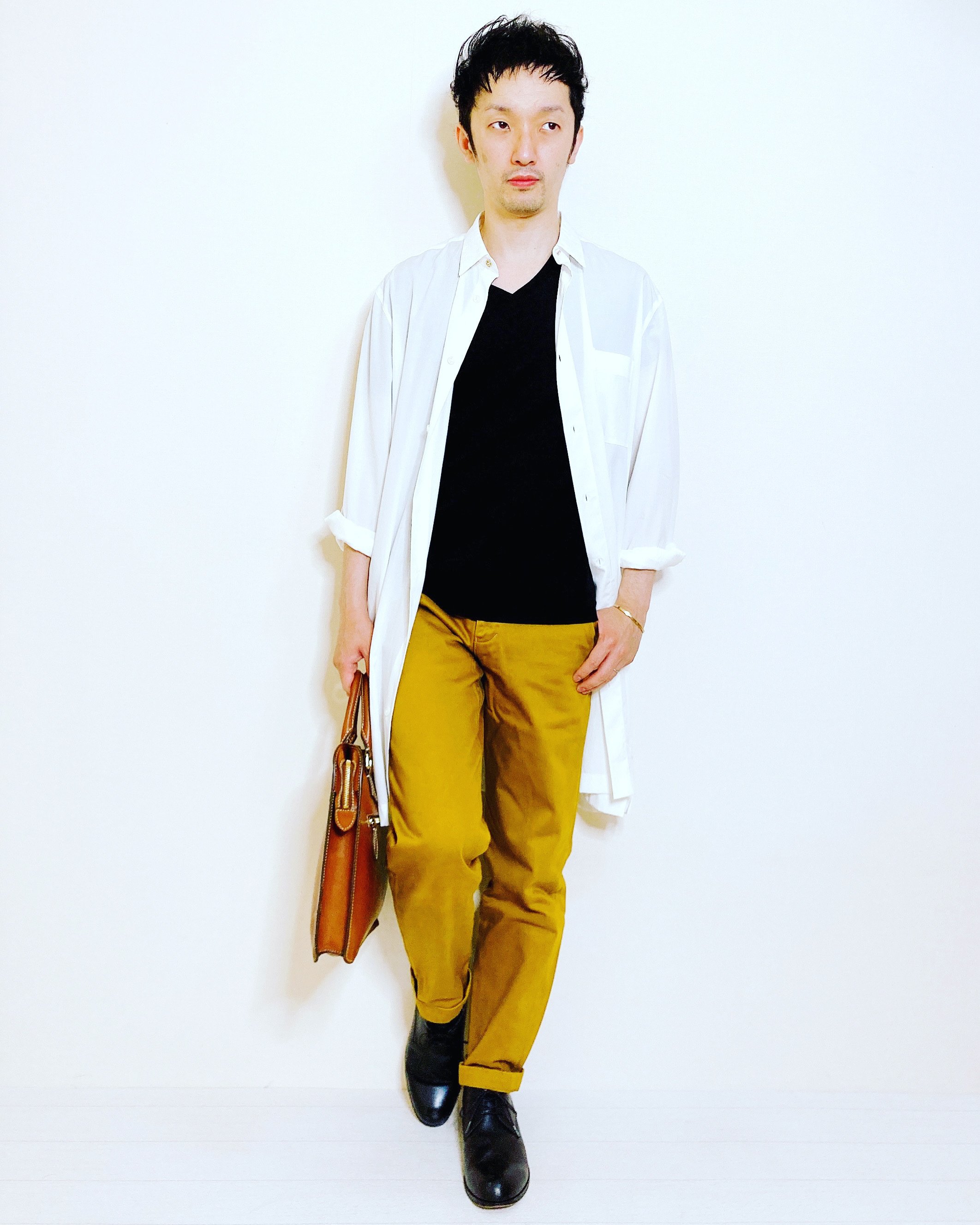 ロングシャツコーデ Hamakei Note ロングシャツコーデ Hamakei Note
