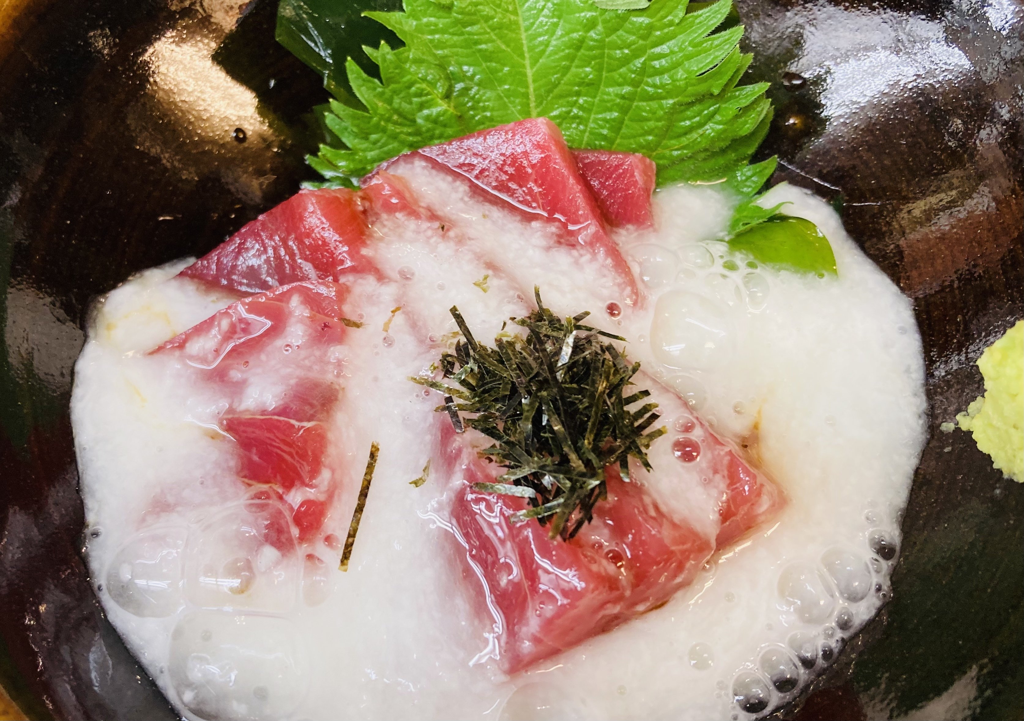 365日の魚介レシピ マグロをヅケにしたら料亭の味 お刺身の胡麻和えとマグロの山かけ たぬき女将 郷土料理研究家 Note