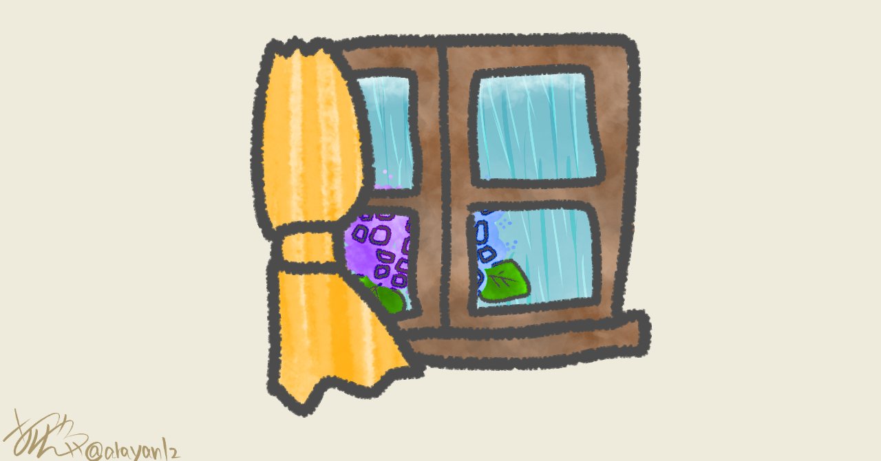 今日の天気は 窓の外イラスト みんなのフォトギャラリー あらやん 星のゆるチマ絵師 100 Note