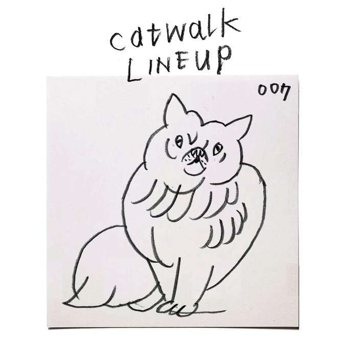 Catwalk Lineup 007 よしもりたけはる 絵作家 Note Catwalk Lineup 007 よしもりたけはる 絵作家 Note