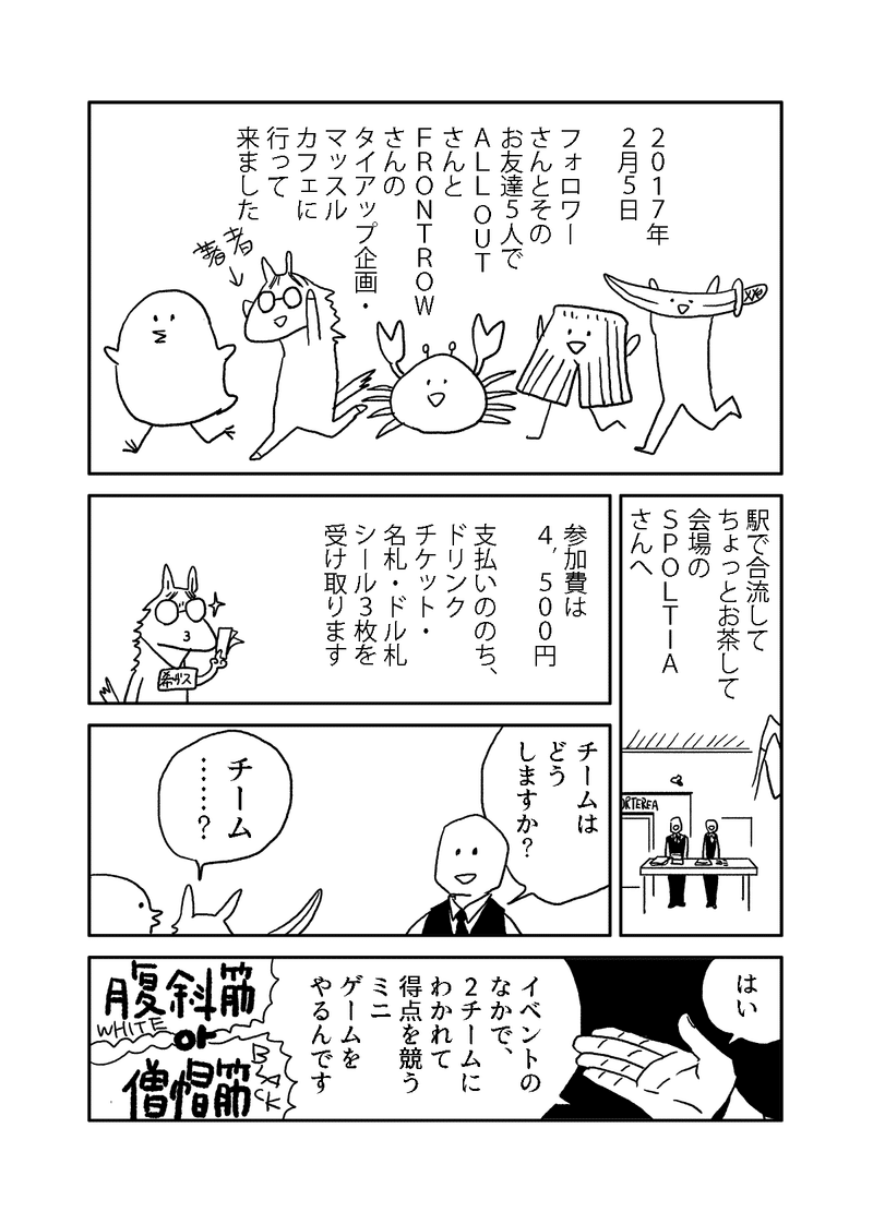 密な話・その1