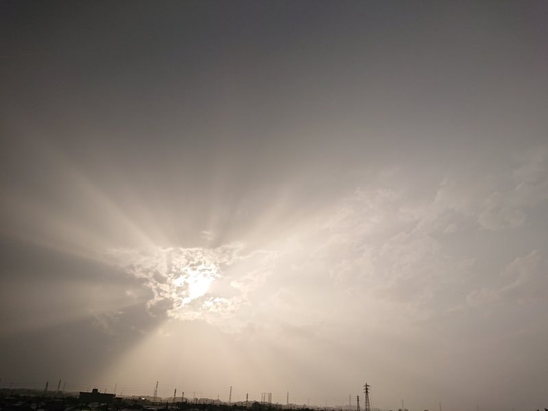 お天気雨の空② (2021/5/30)