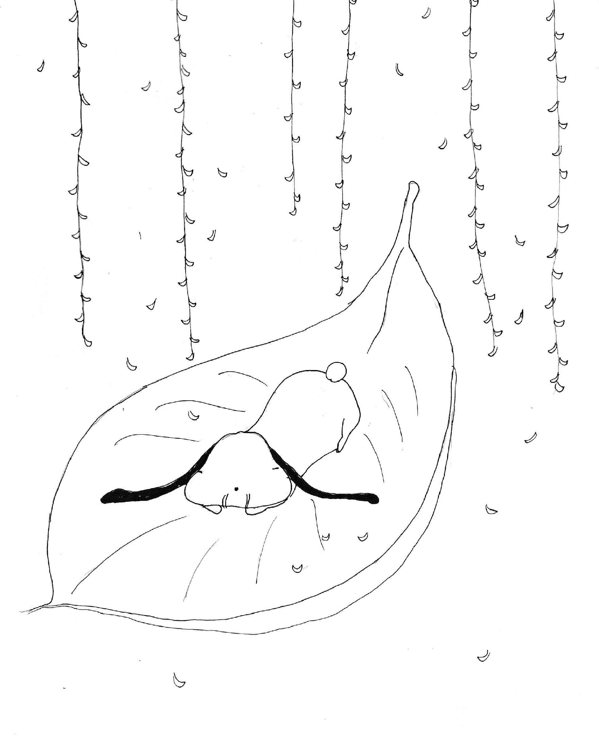 浮遊する イラスト 犬のしっぽヤモリの手 Note