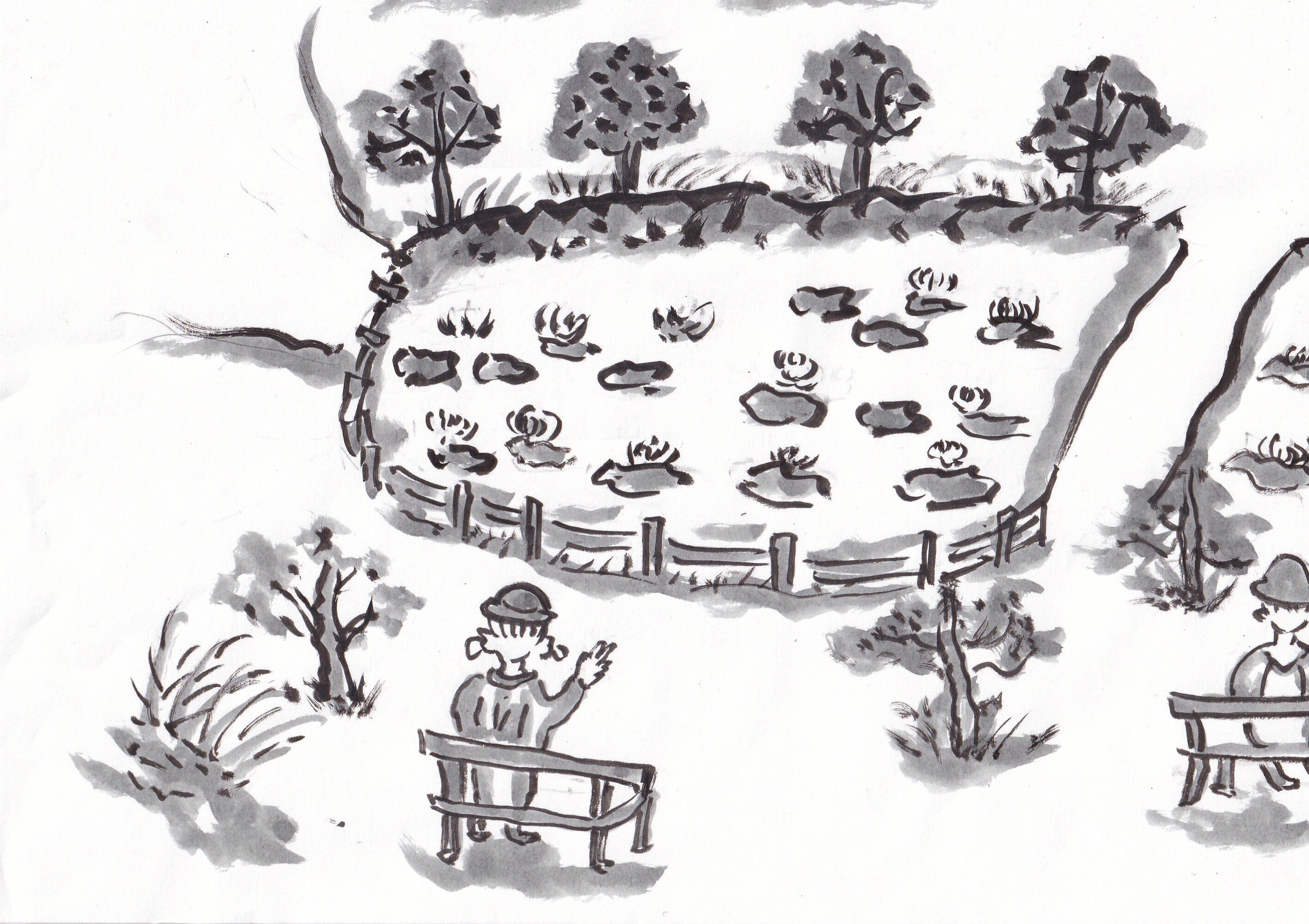 睡蓮にモネの睡蓮重ねけり 山田幸子フリーアナウンサー Note