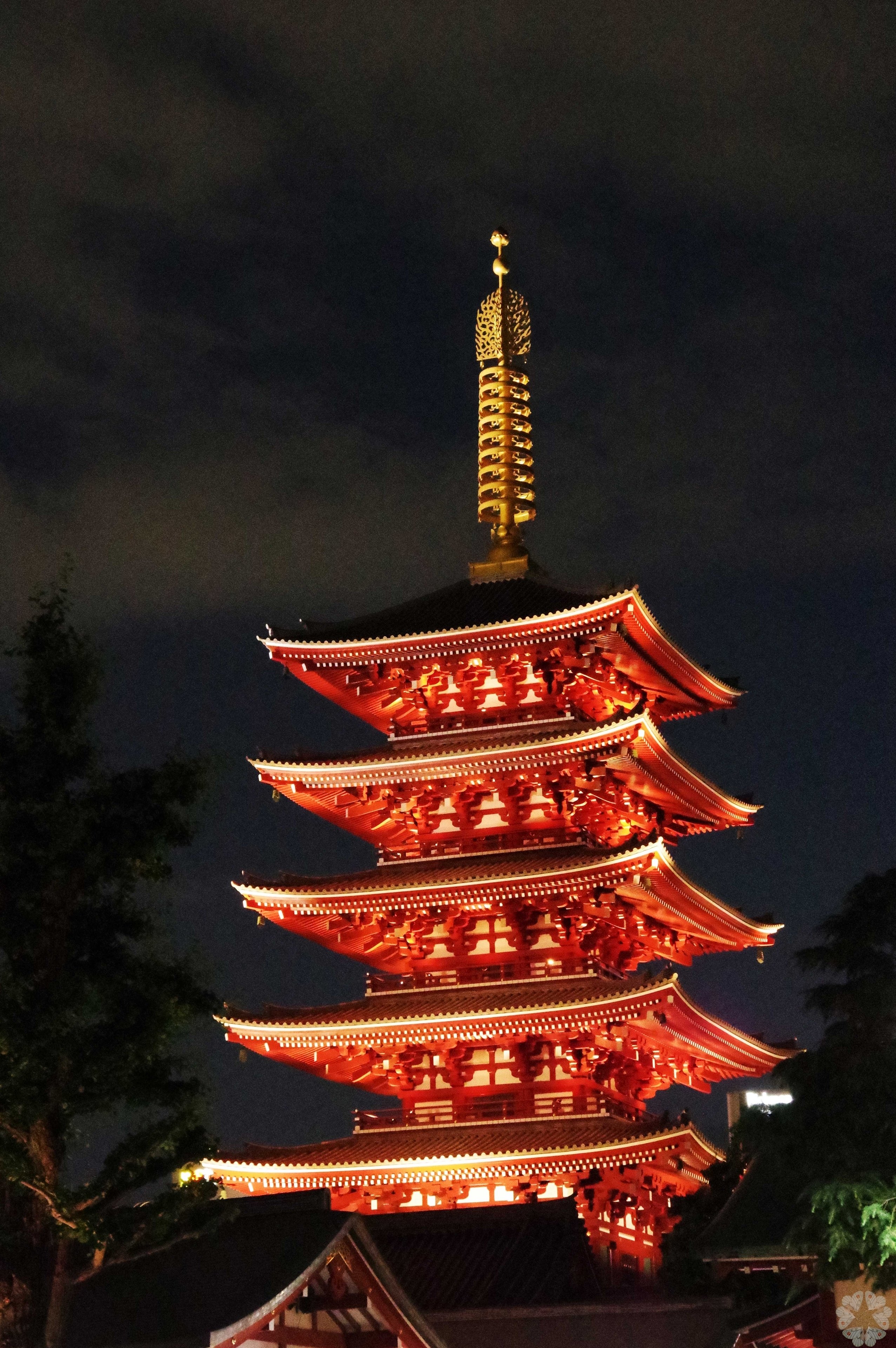 浅草寺ライトアップ キータン Note