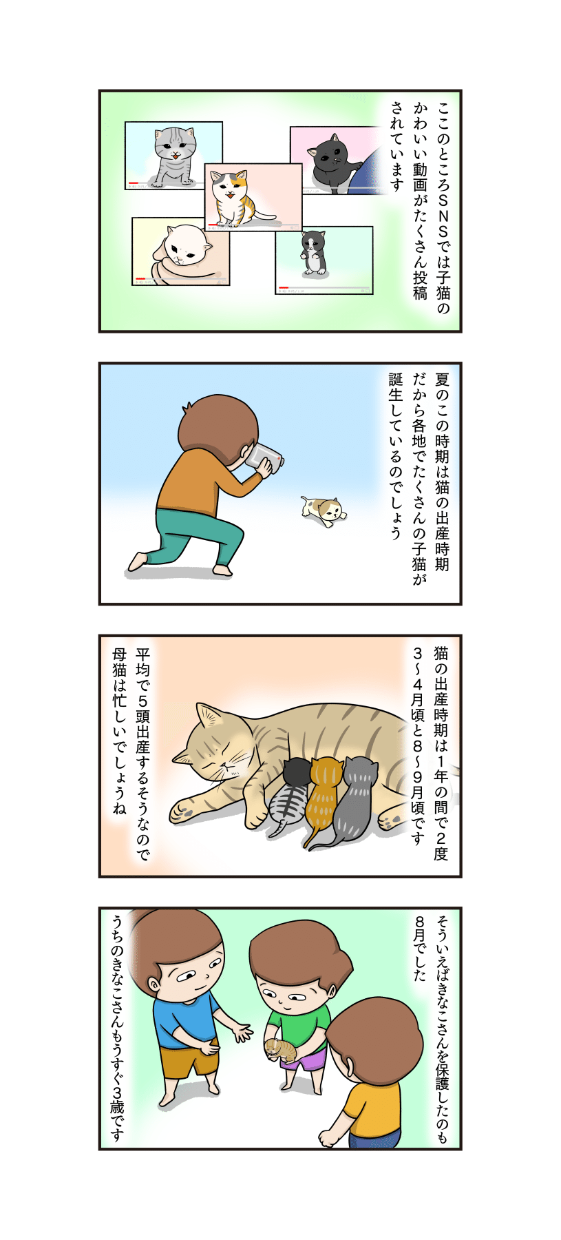 第2話 この時期は子猫ラッシュ きなこだいら Note