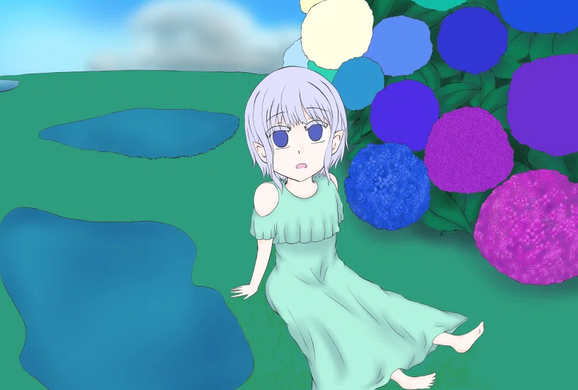 6月テーマイラスト21 星月イルカ Note