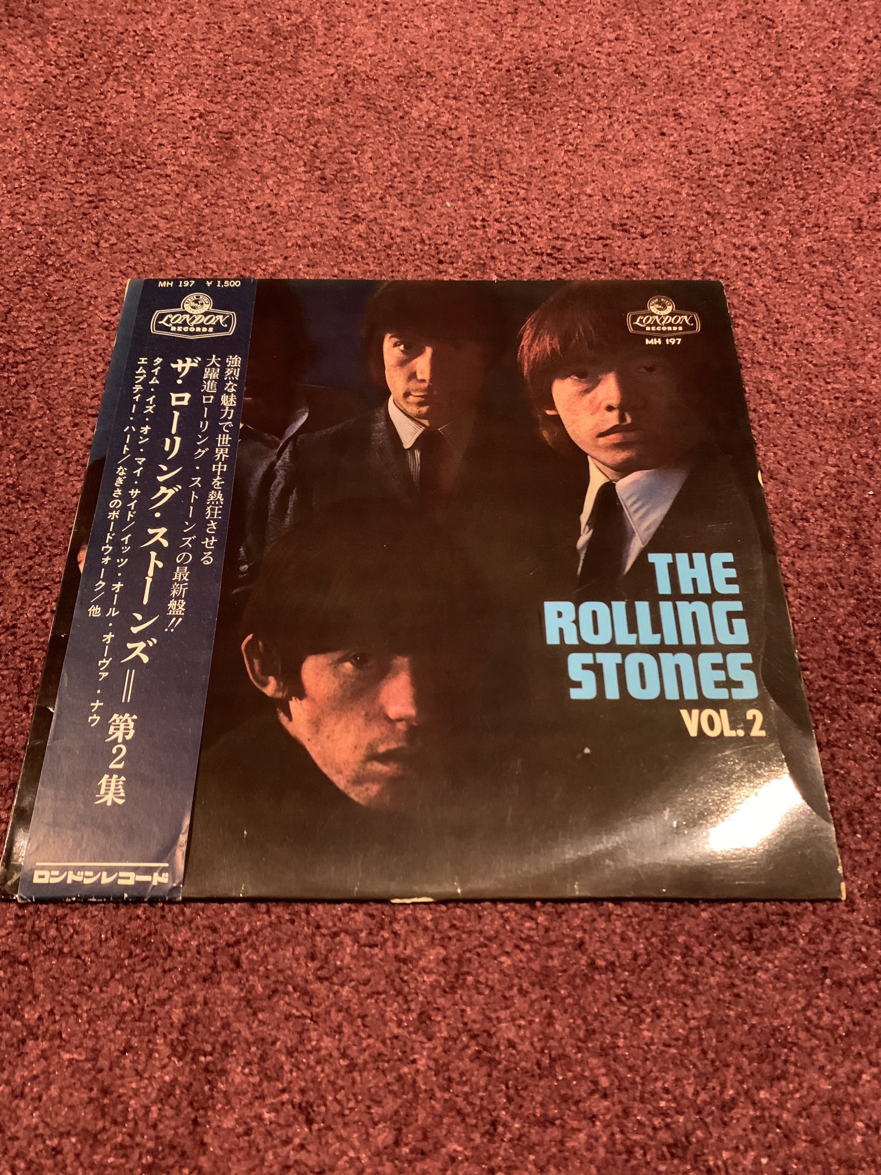 洋楽 The Rolling Stones VOL.2 MH 197 No.00142 The Rolling Stones – Vol. 2 London Records MH-197