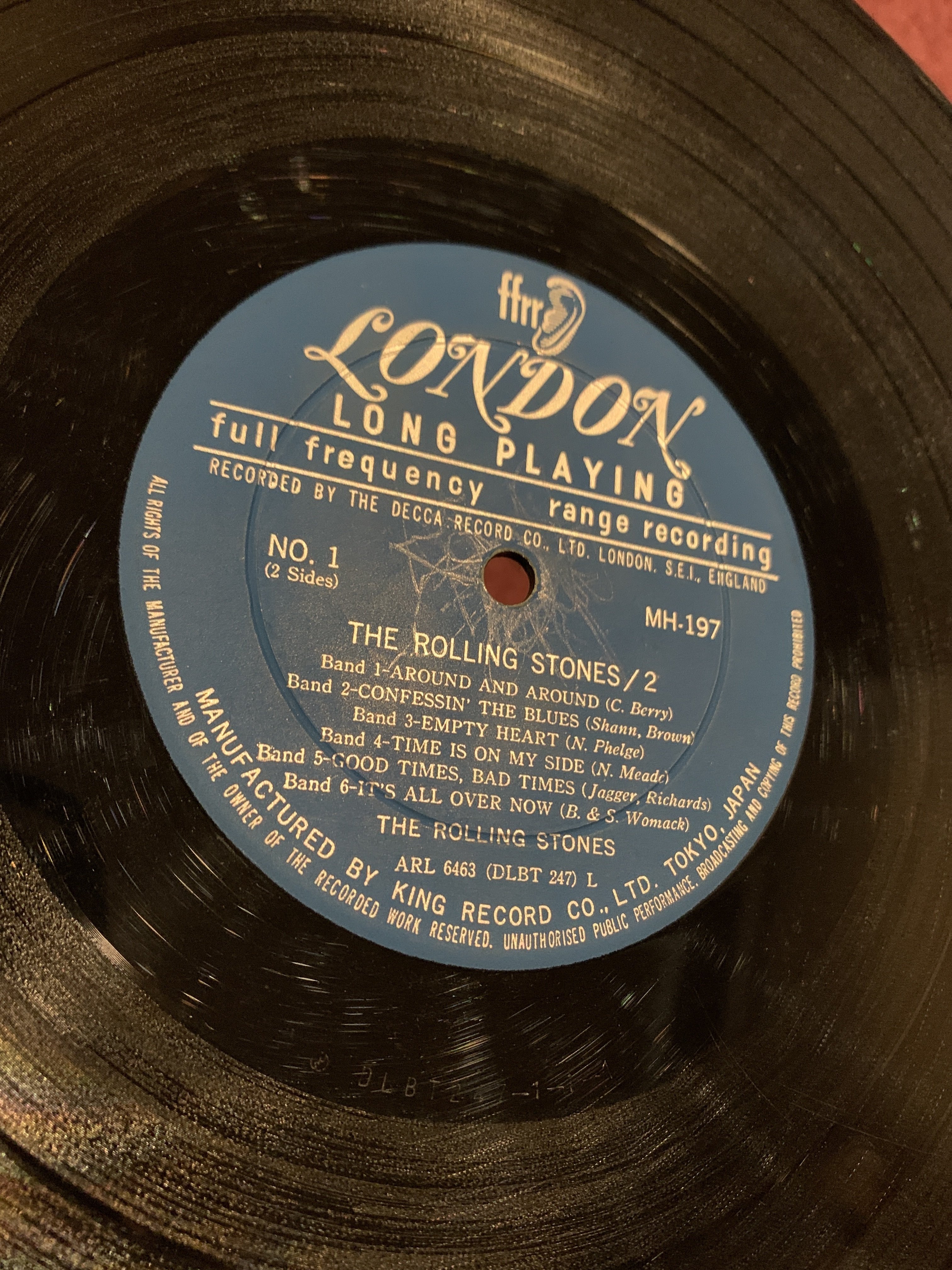 No.00142 The Rolling Stones – Vol. 2 London Records MH-197｜edy_music
