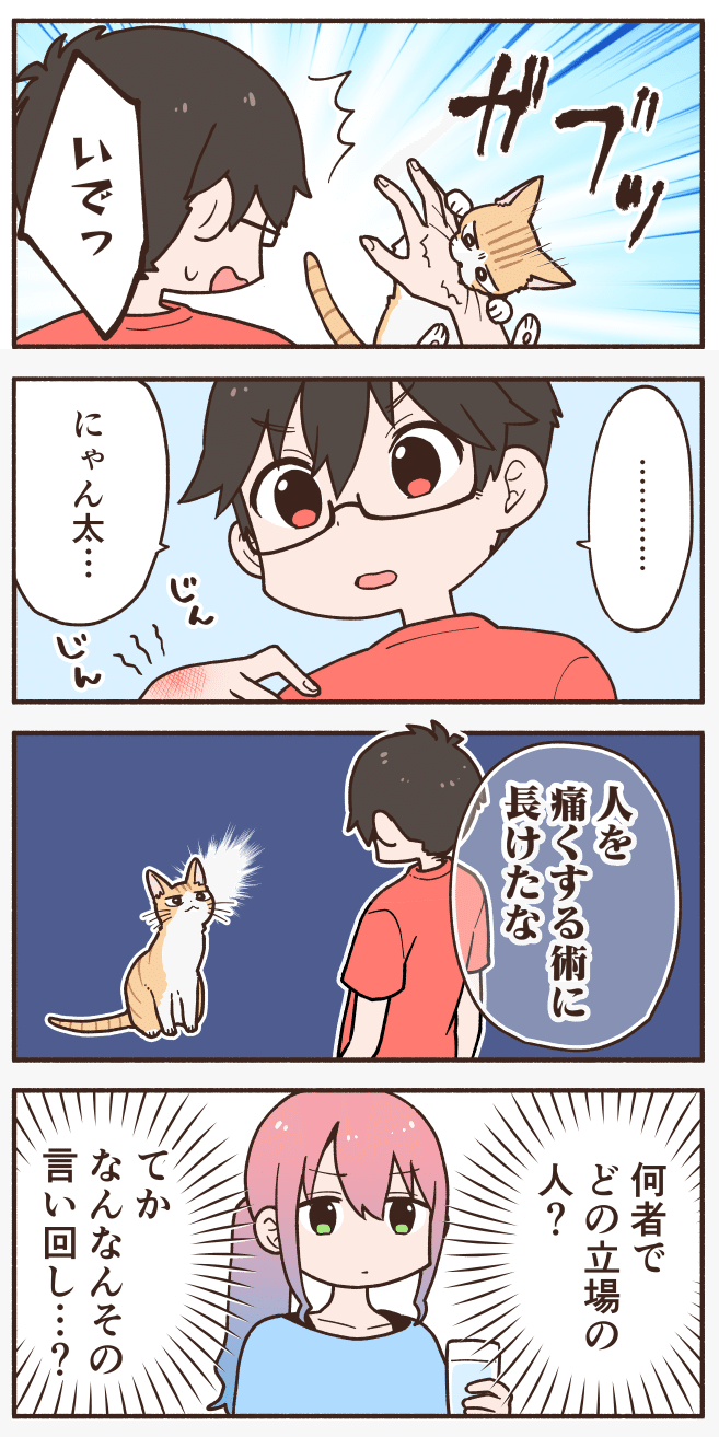 猫の成長を感じた彼氏の一言が謎 田中ポ子 Note