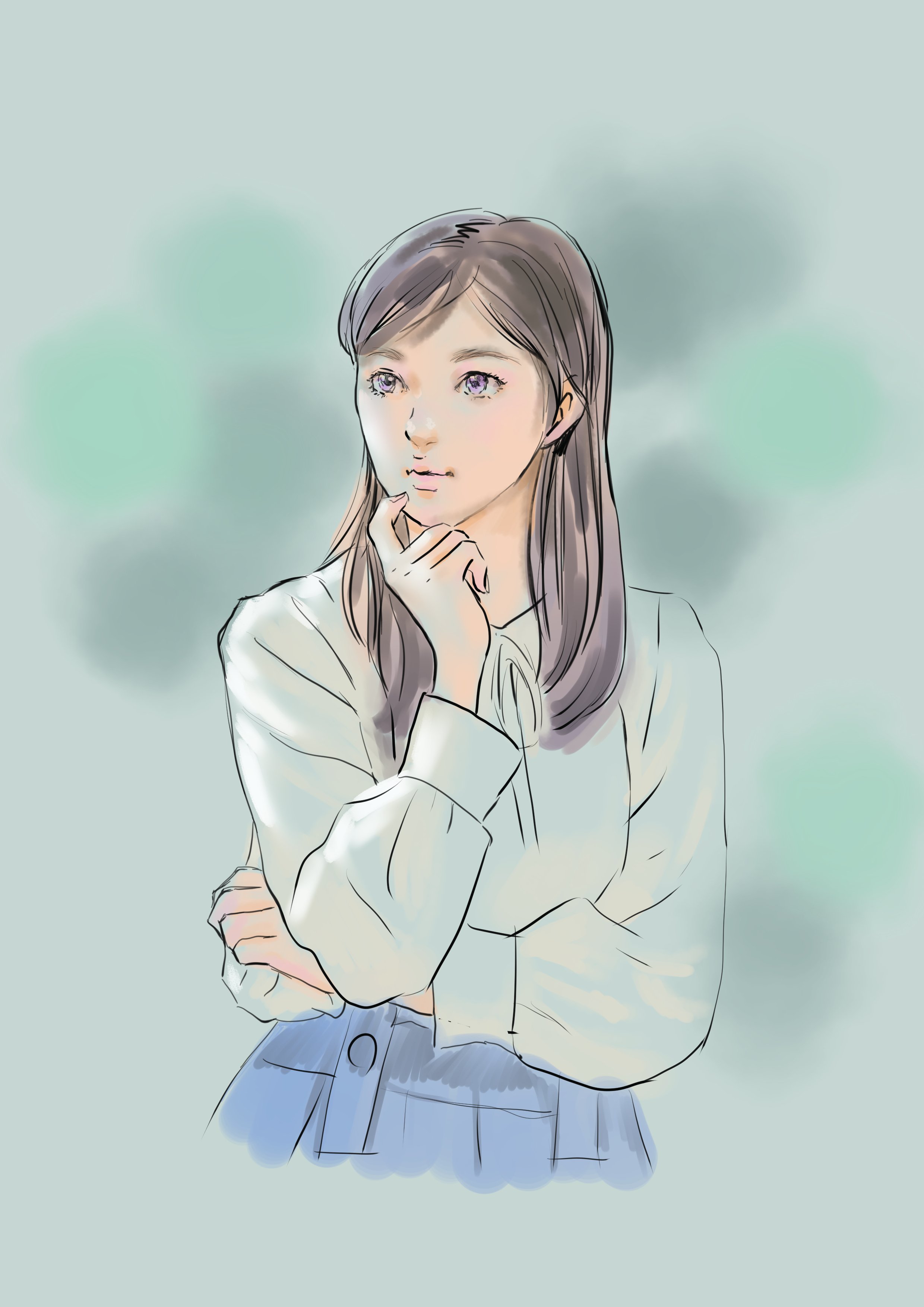 50の手習いのデジタルイラストが自力でどれだけ描けるようになるのか Tsukiyo Ono Note