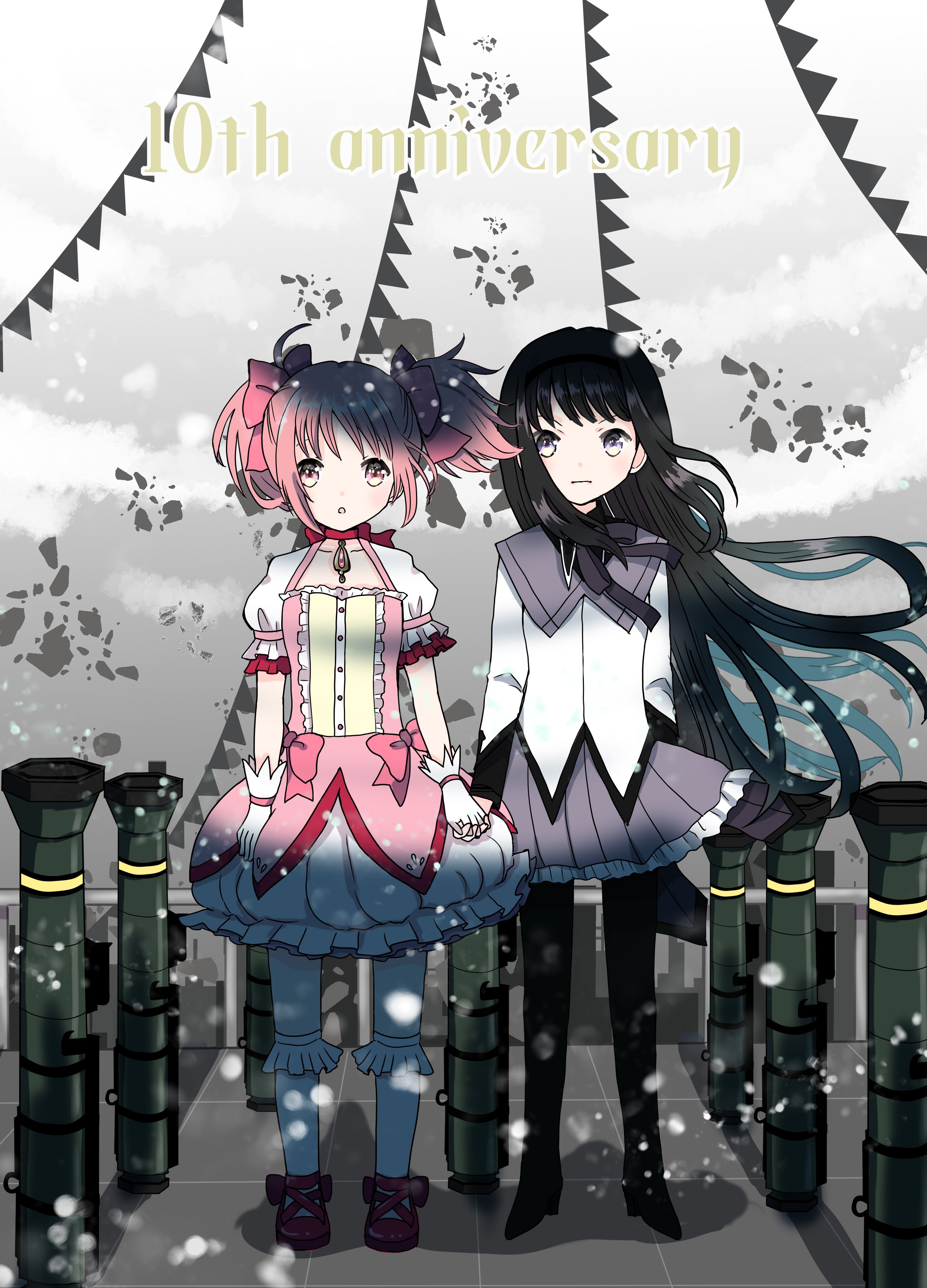 まどマギ１０周年お祝い 西川リナ イラスト 手帳クリエーター Note