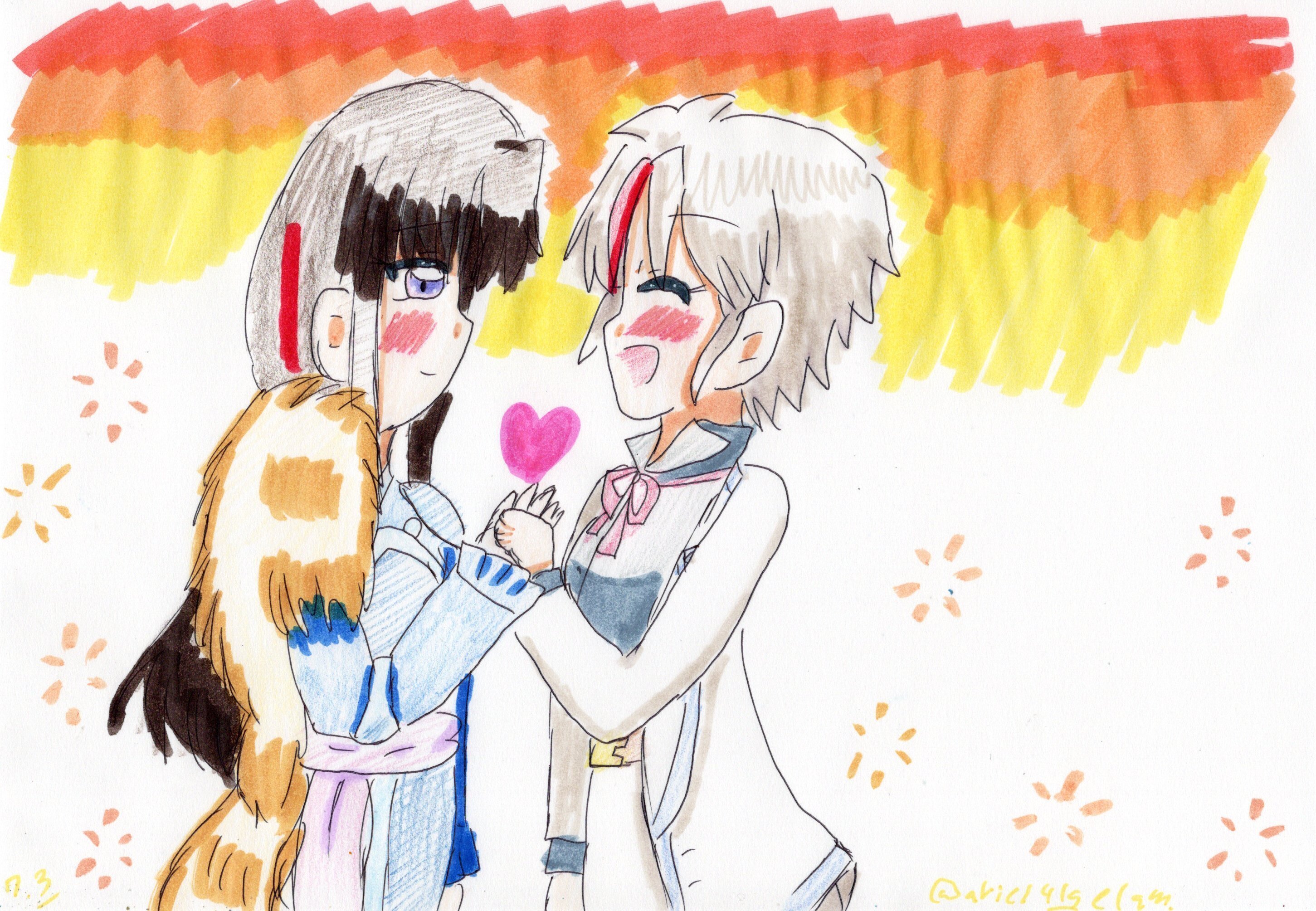 今日のイラストはプリンと双子姉妹 雪風 Note 今日のイラストはプリンと双子姉妹 雪風 Note