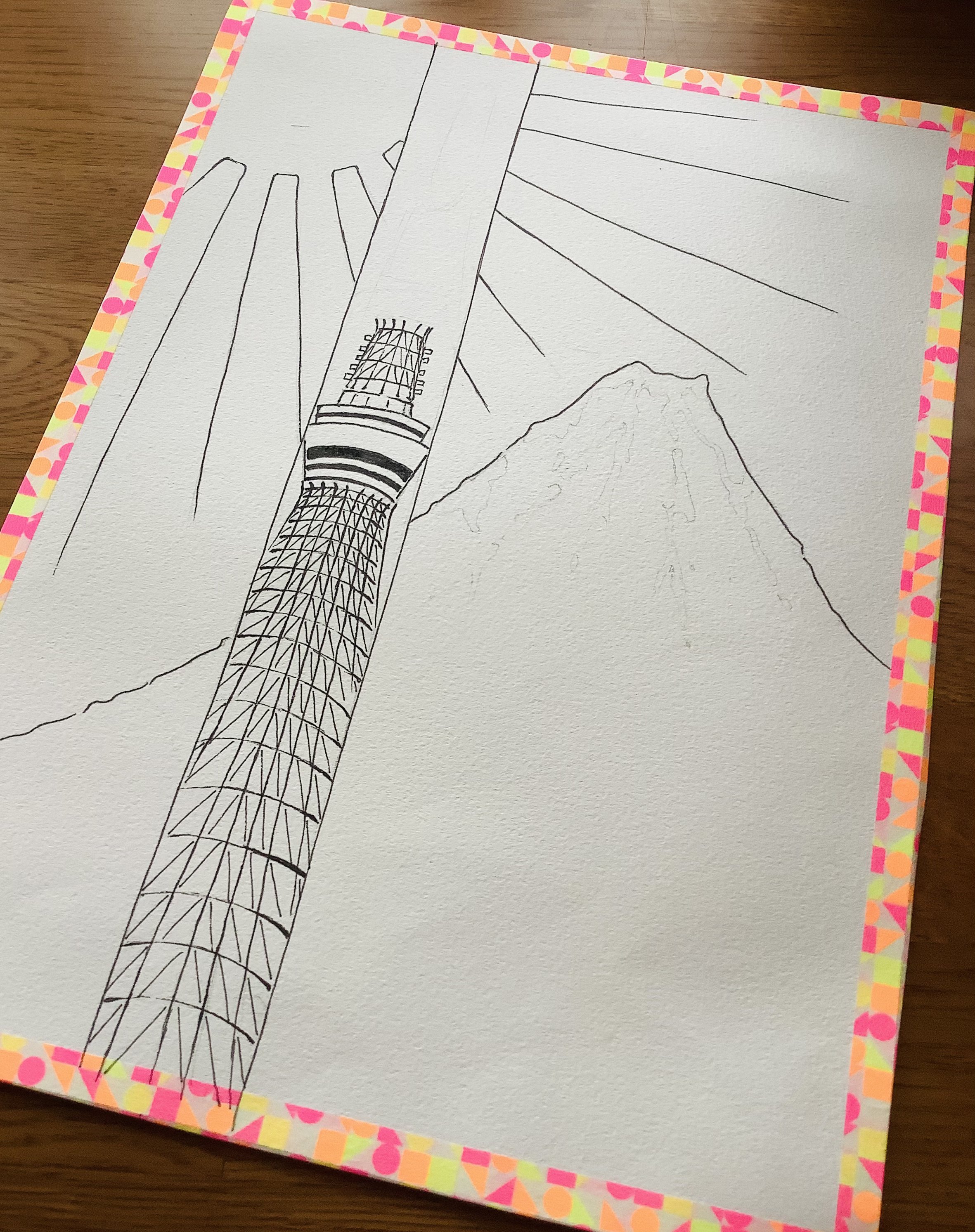 部屋に飾る用のイラストです まだ描き途中 ポンピープラッシュ Note