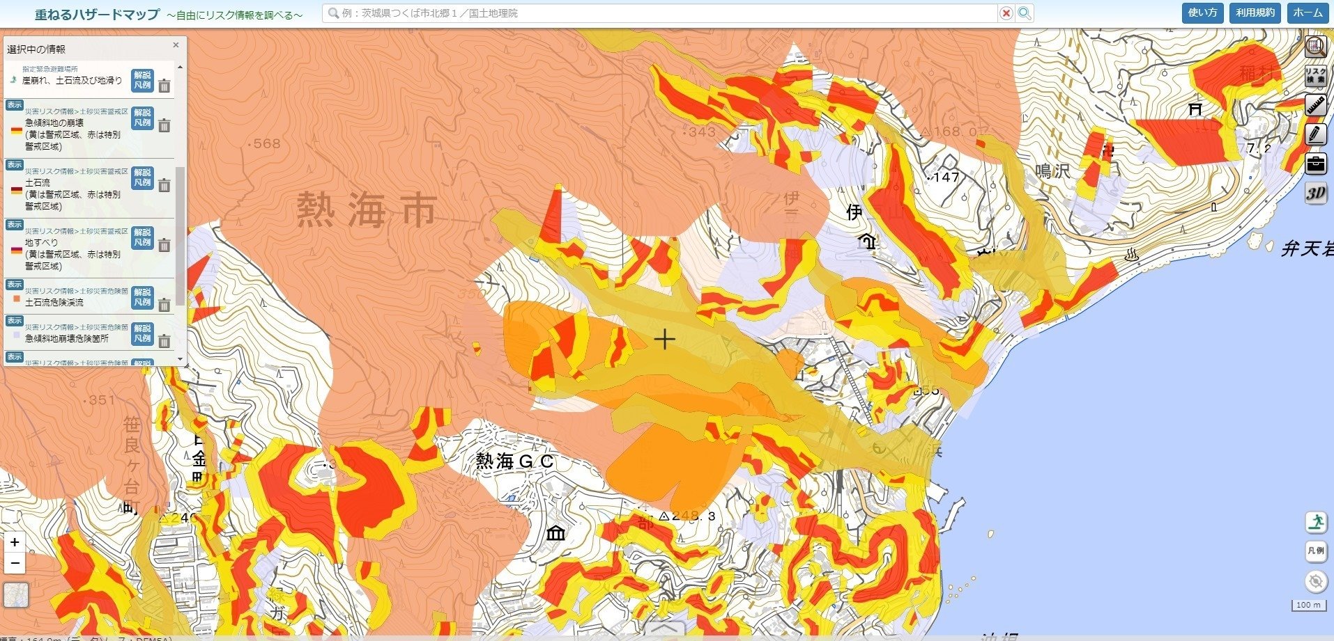 静岡熱海の土石流の被害箇所は急傾斜地崩壊危険区域で かつ60年以上住宅地のようだ 上原三知 Note