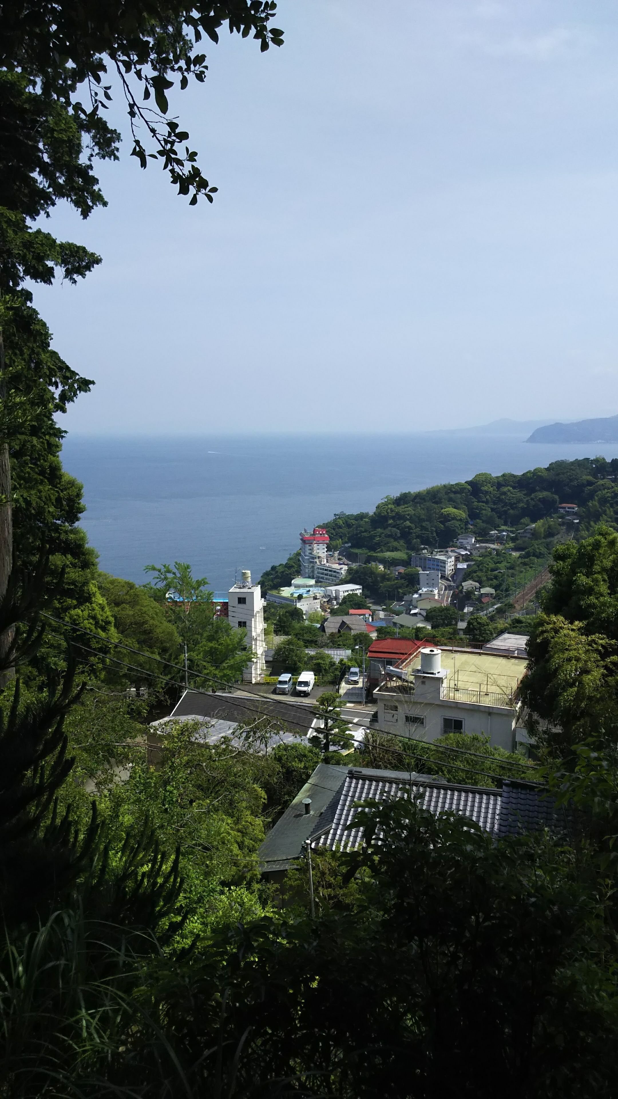 伊豆山神社からの景色2 Naminami Note 伊豆山神社からの景色2 Naminami Note