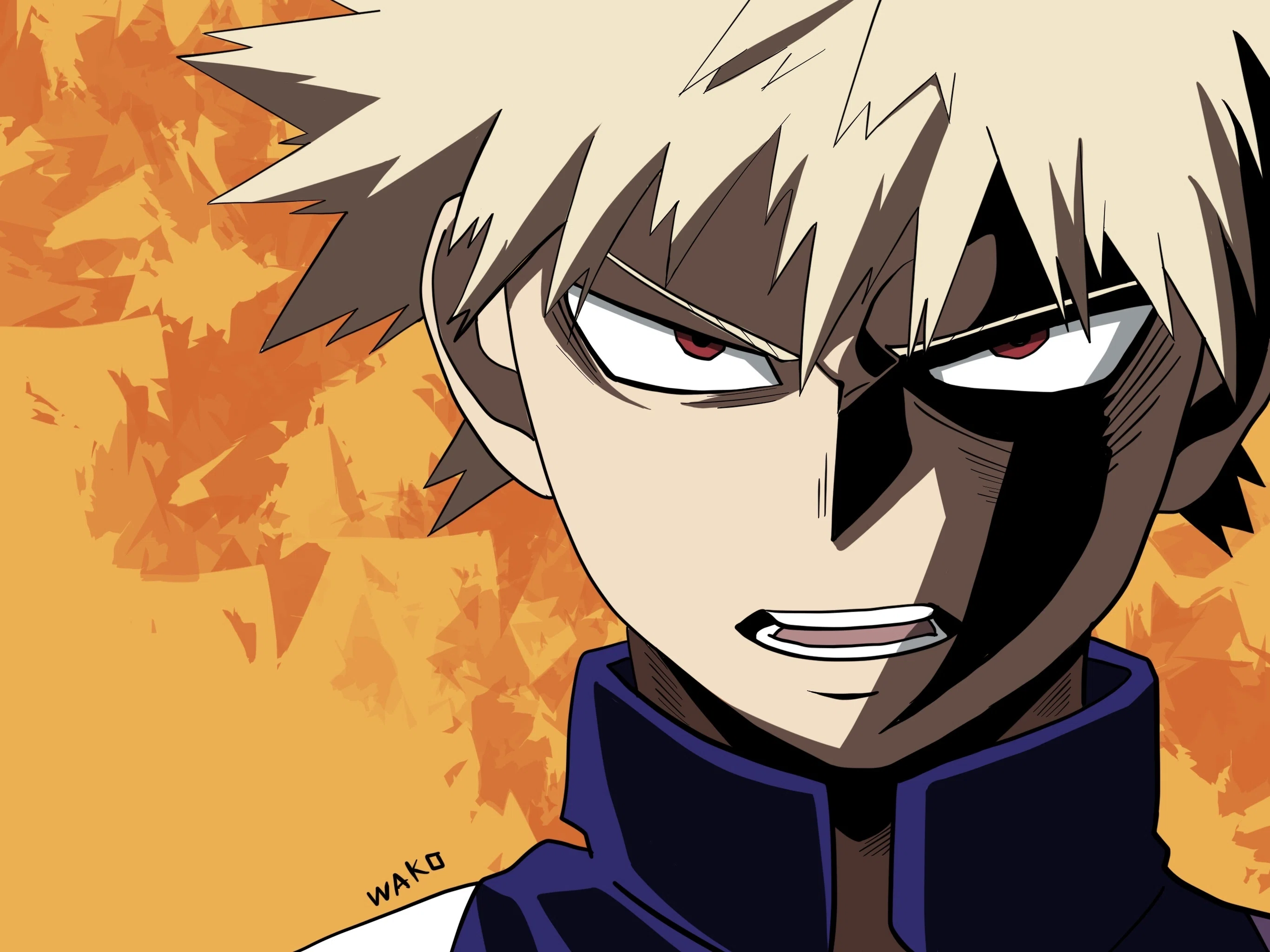 僕のヒーローアカデミアの爆豪勝己を描いてみました Wako 絵を描く ガジェットが大好きな人 Note 僕のヒーローアカデミアの爆豪勝己を描いてみました Wako 絵を描く ガジェットが大好きな人 Note