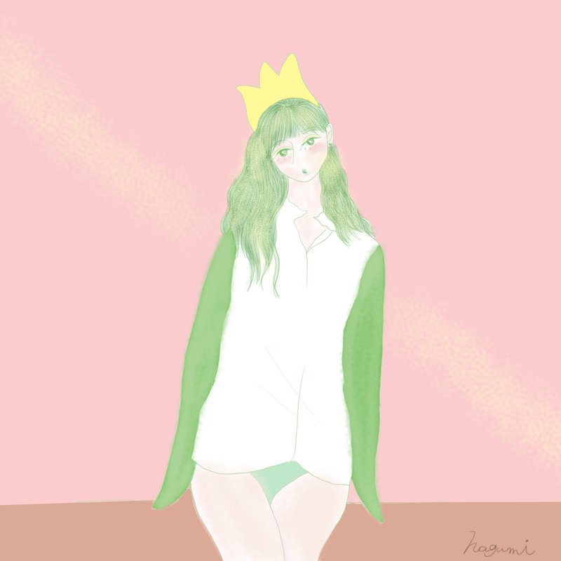 Note イラスト 花の女の子 森田 はぐみ Note
