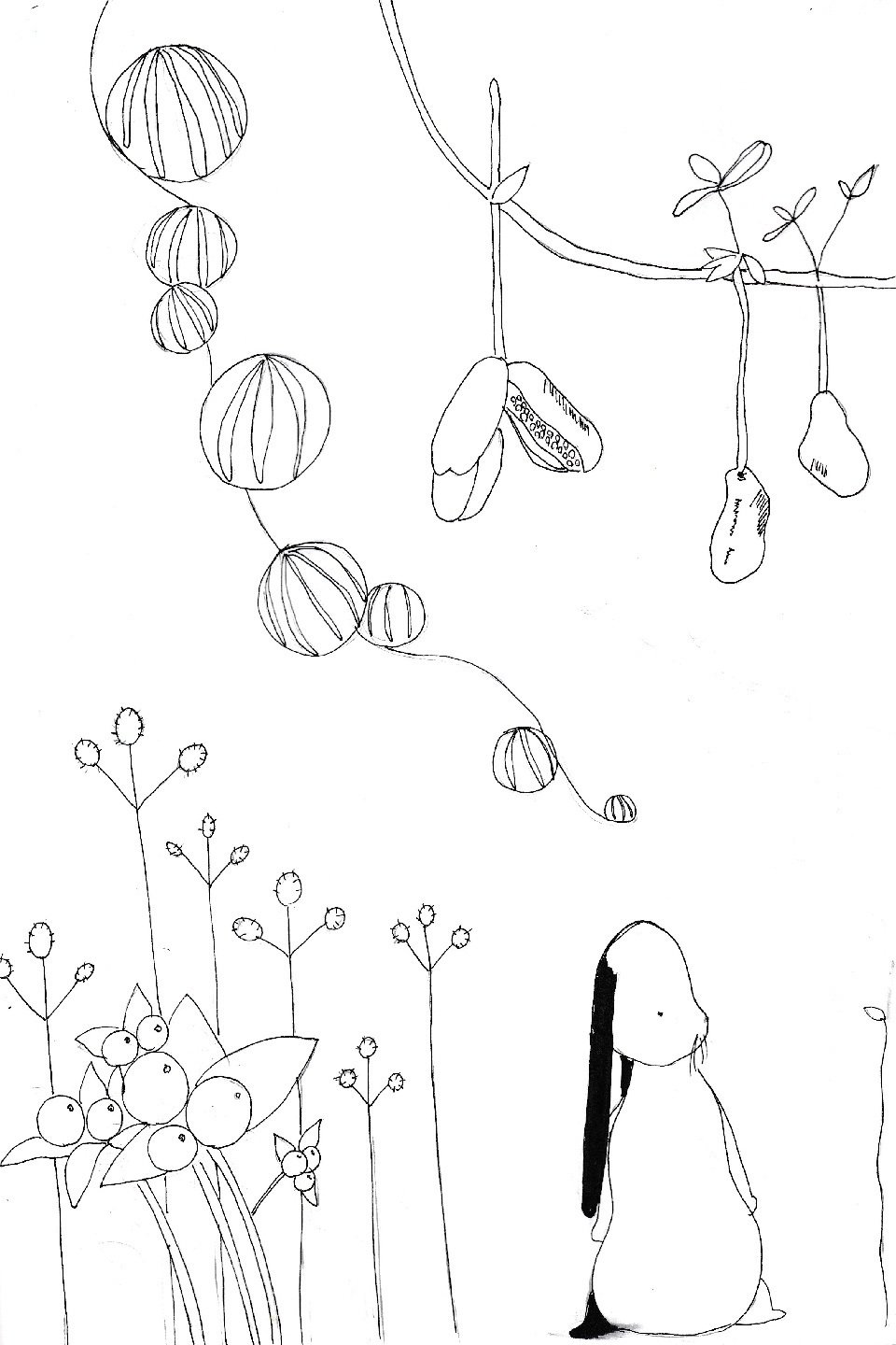 芽が伸びる イラスト 犬のしっぽヤモリの手 Note