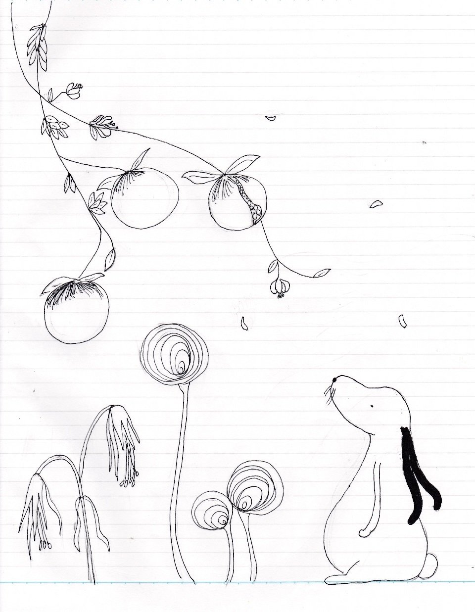 風を感じて イラスト 犬のしっぽヤモリの手 Note 風を感じて イラスト 犬のしっぽヤモリの手 Note