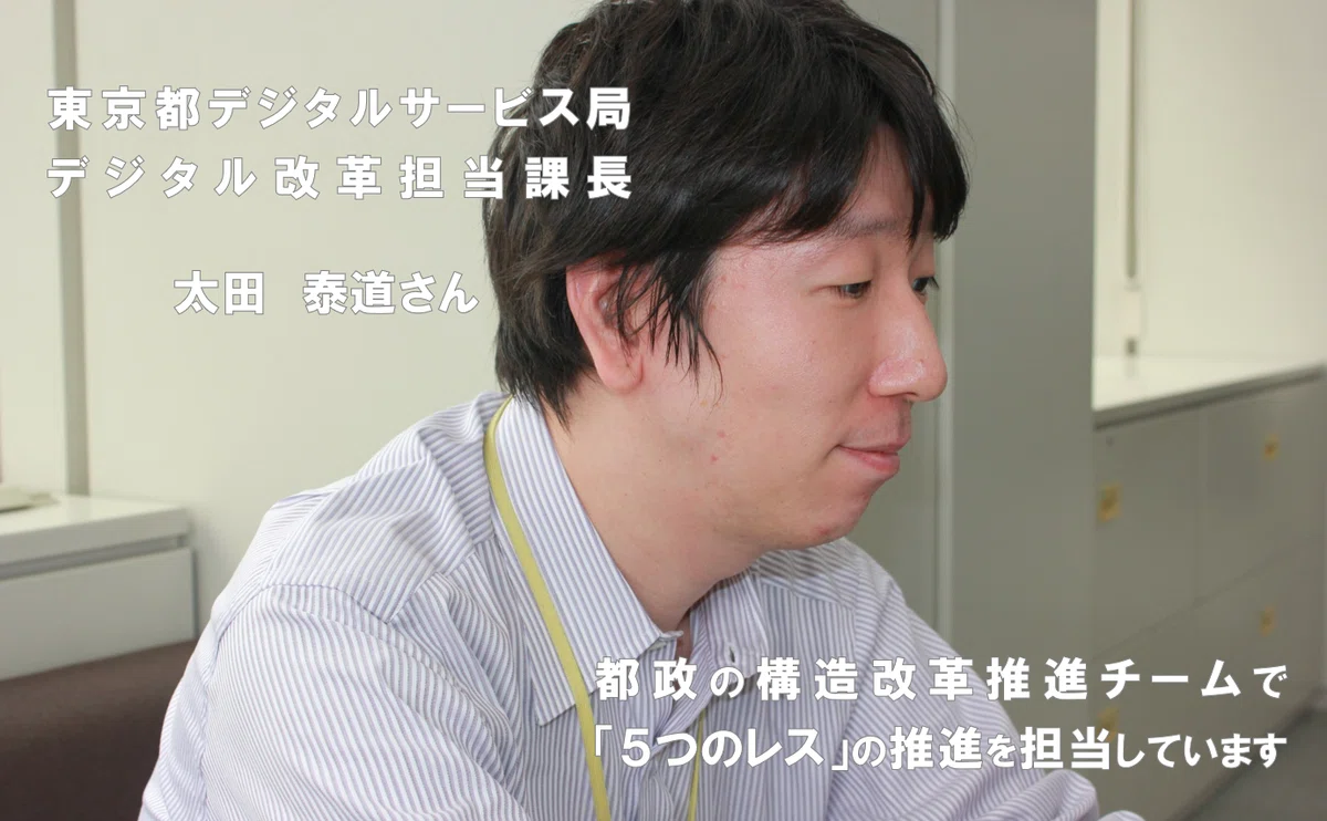 デジタル改革担当課長太田泰道さん