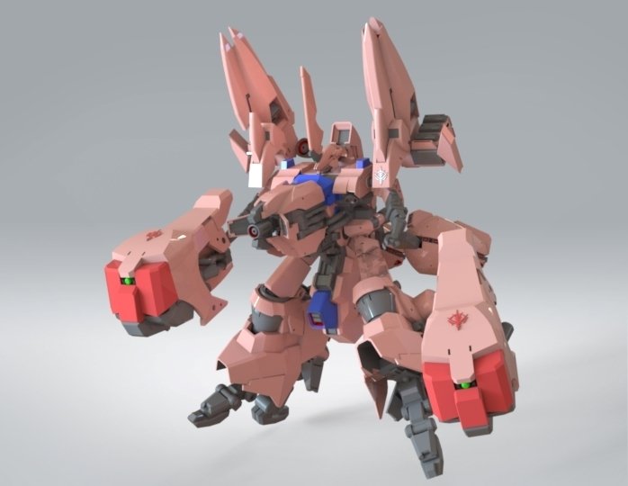 ガンダム　フォトスタンド 絵画 3D 仕様 gundam stl file zeta