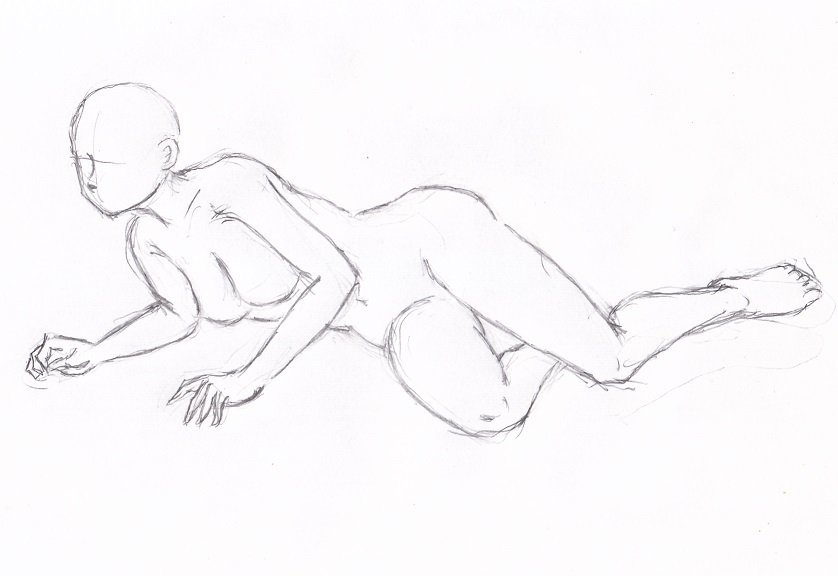 素描の練習 裸体デッサン Donadona98 Note