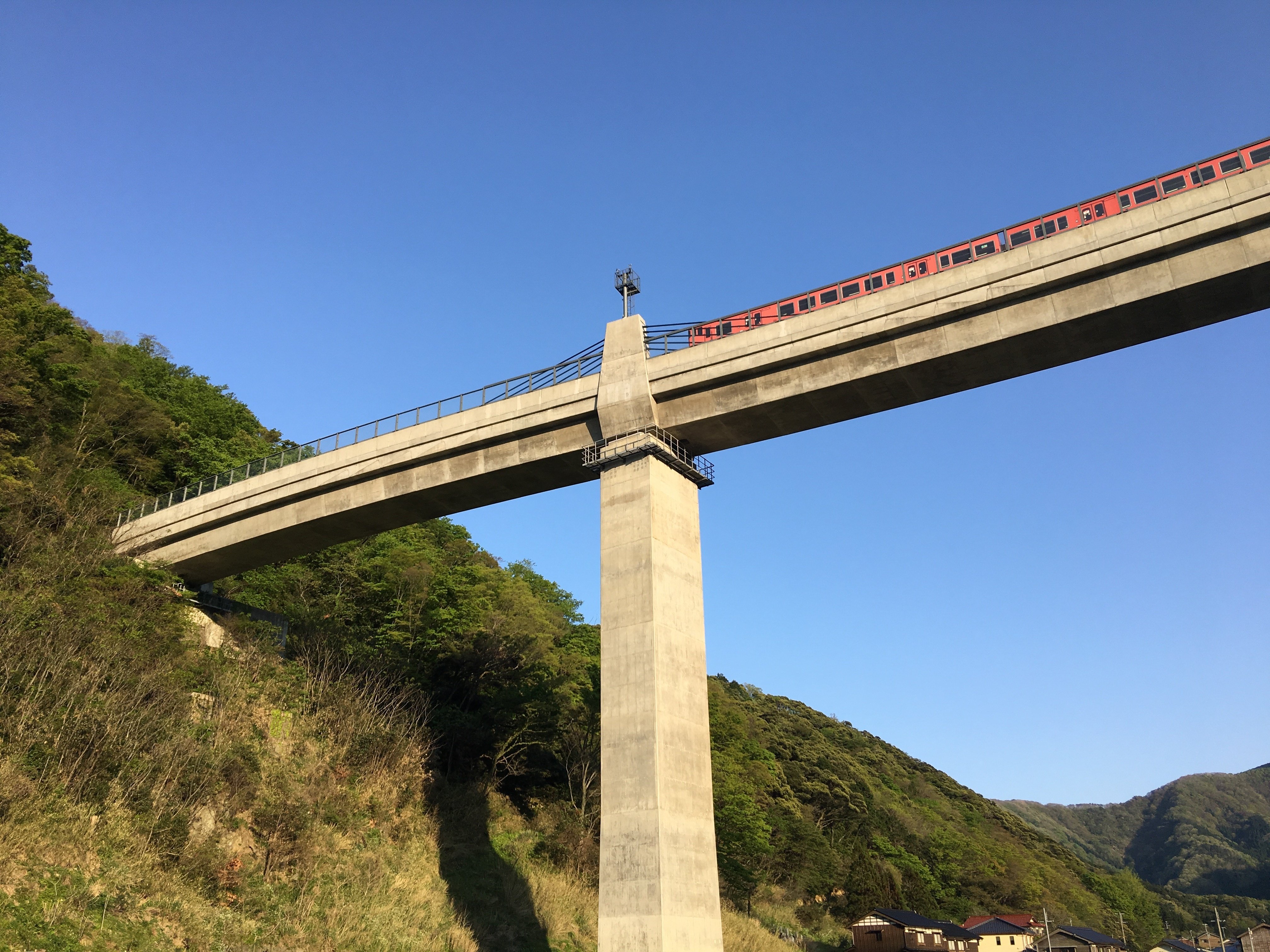 東洋随一のトレッスル橋 餘部鉄橋「空の駅」 ~ Photo ~ Amarube
