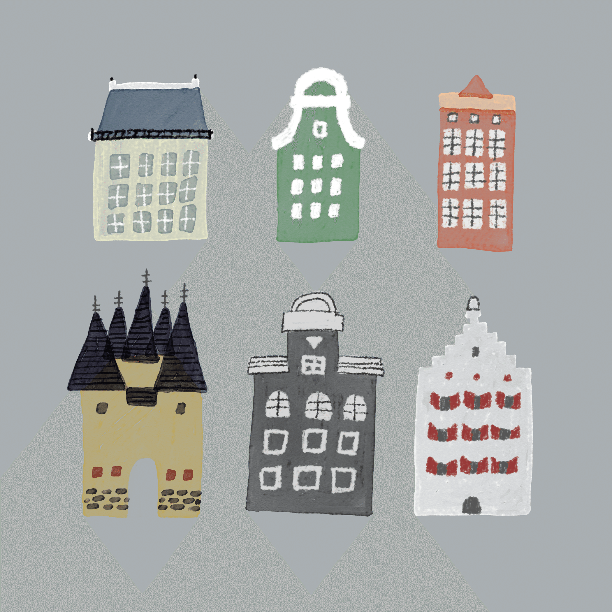 オランダで見かけた可愛いおうち Ai Kitaura Note