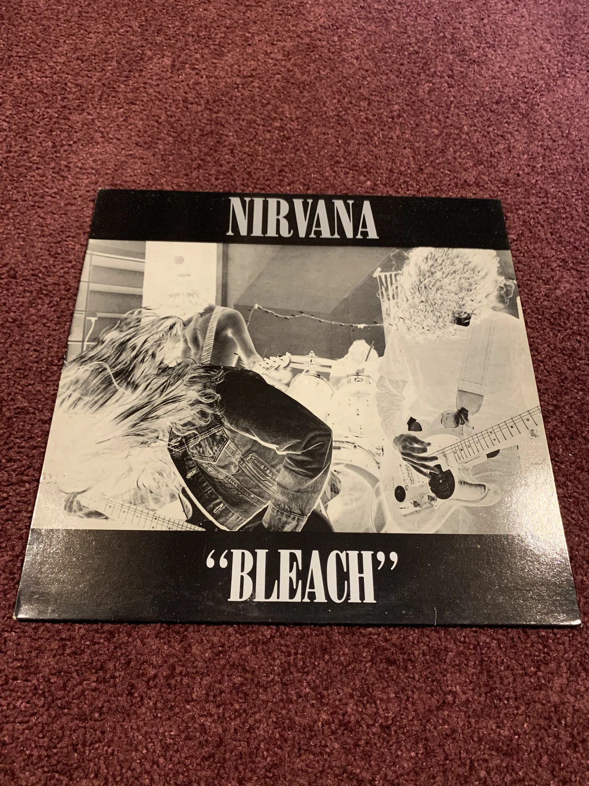 No.00190 Nirvana ‎– Bleach Tupelo Recording Company ‎TUP LP6 