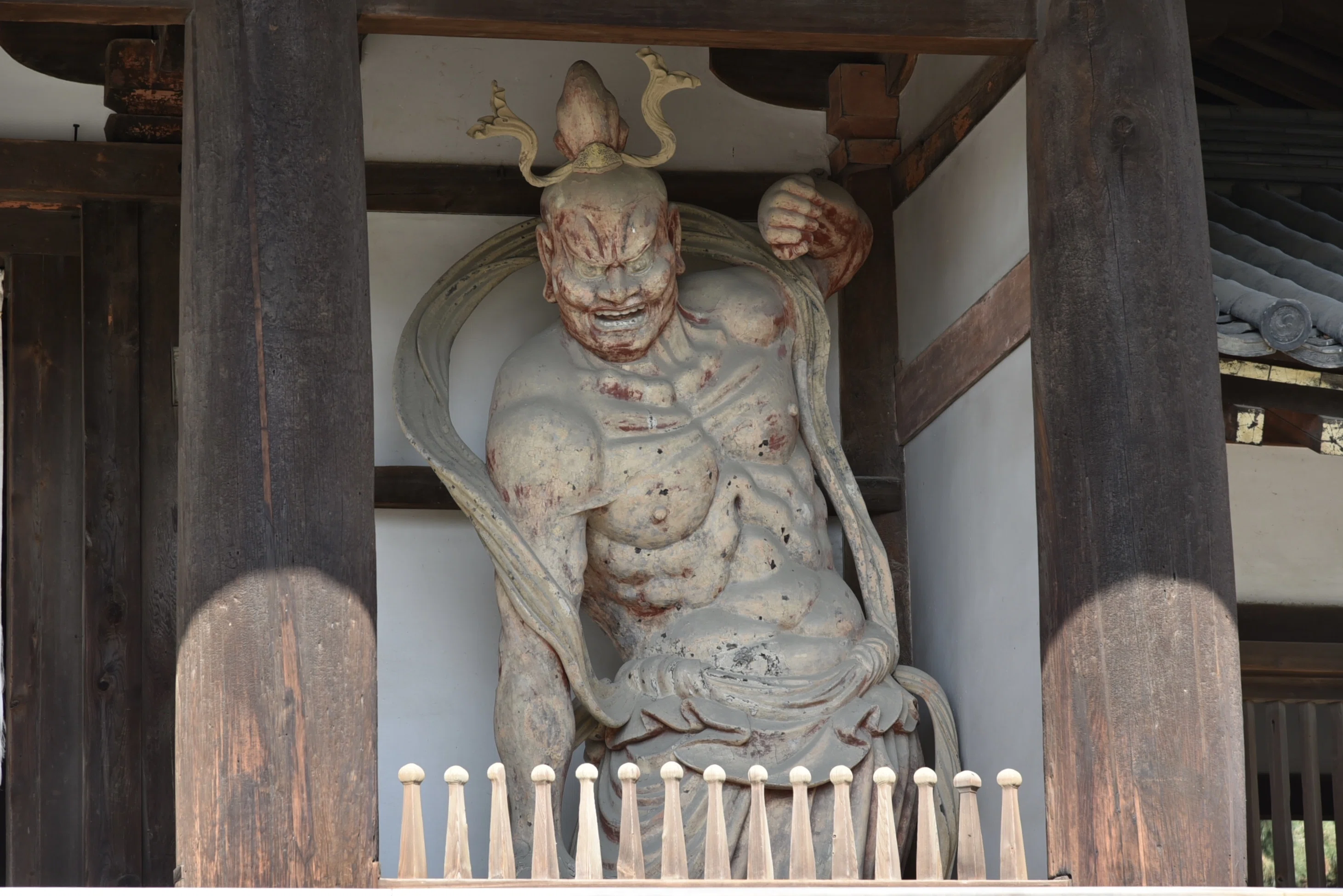 国宝 世界遺産 法隆寺中門｜ART AND MOVIE