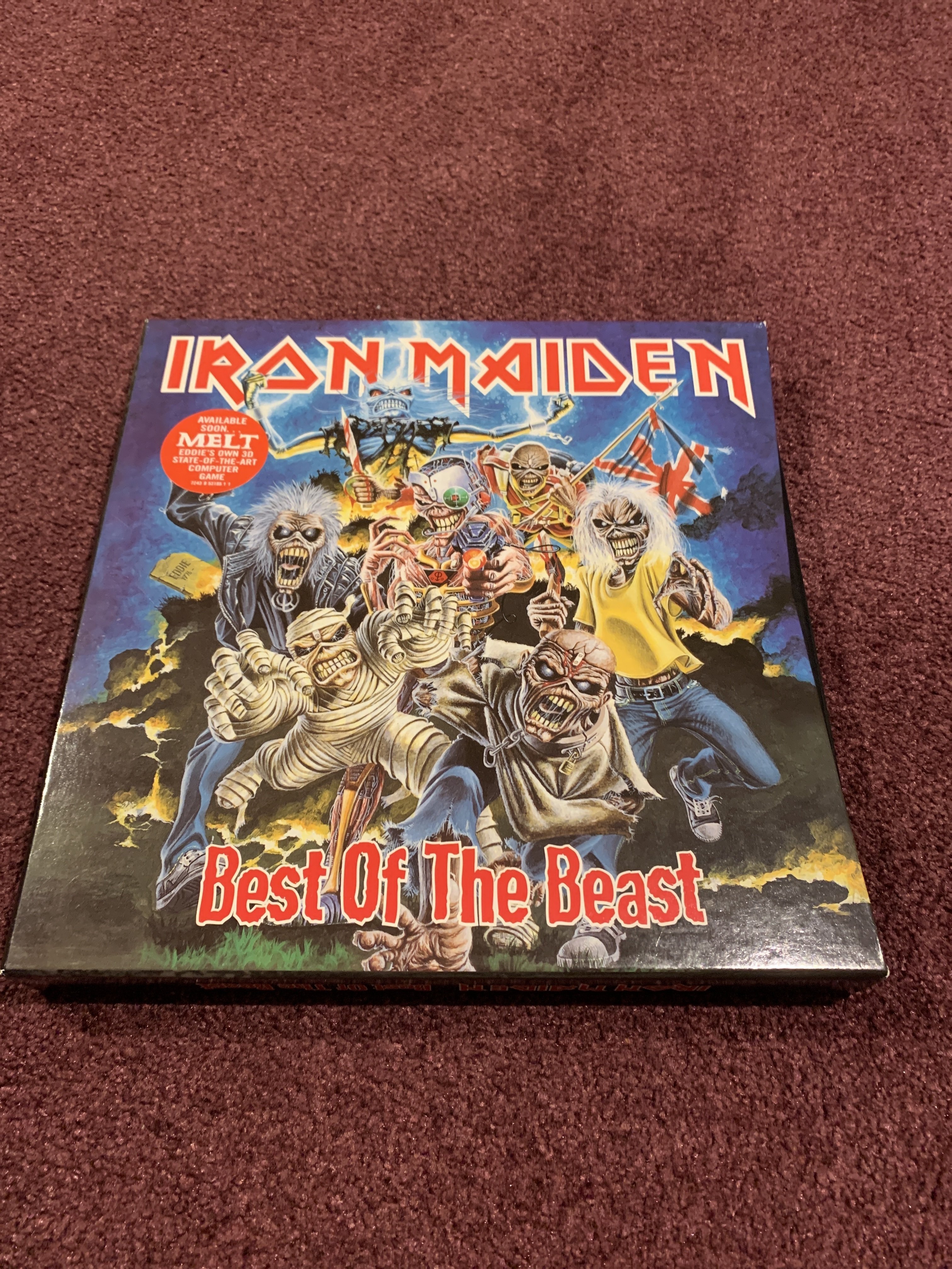 Iron Maiden Best Of The Beast レコード 4枚組 Iron Maiden Best Of The Beast レコード 4枚組 Iron Maiden