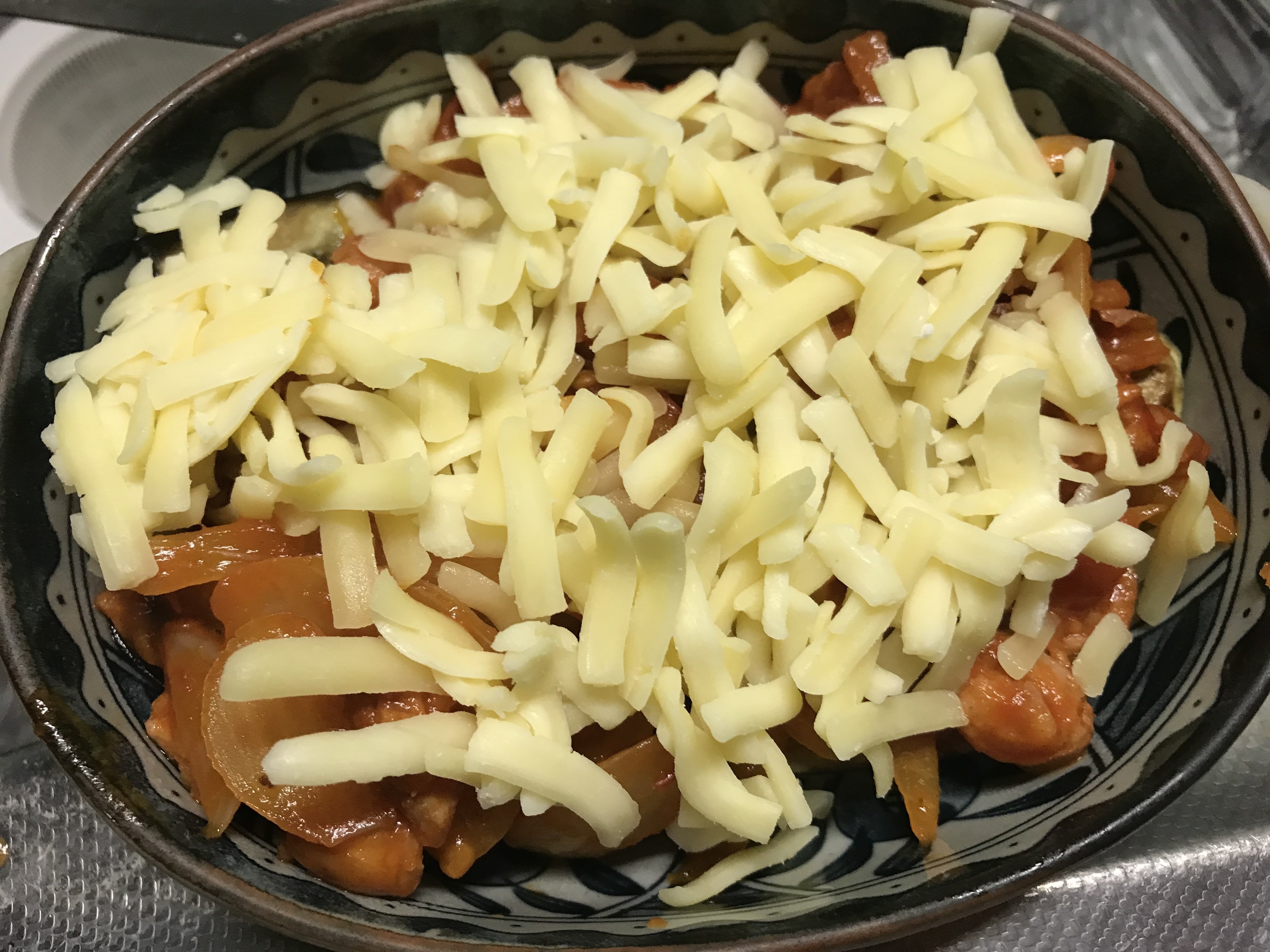 茄子のミートチーズ 雲州はとむ Note
